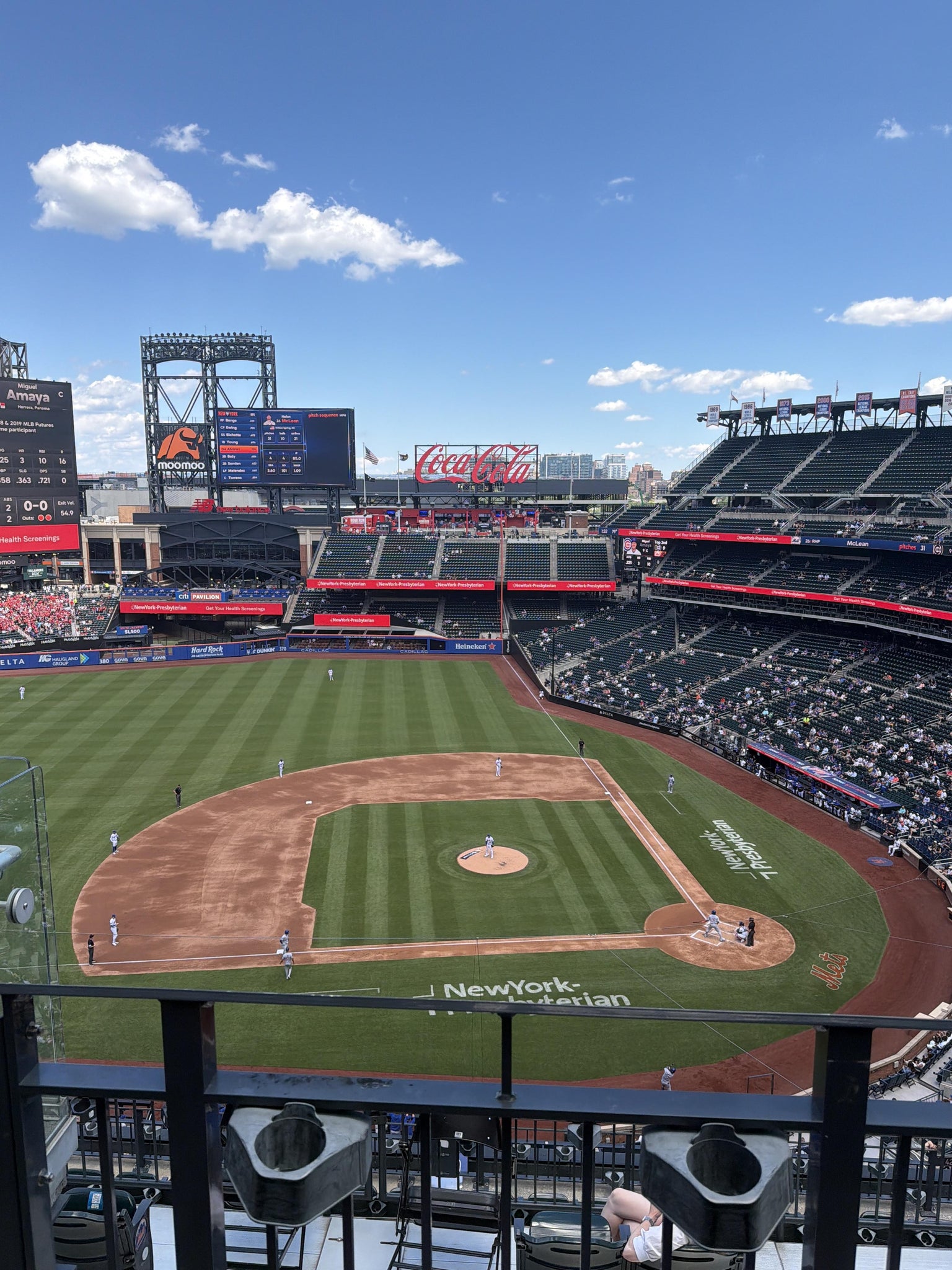Vue réelle des fans prise de la Section 520 au site Citi Field par Yehuda G