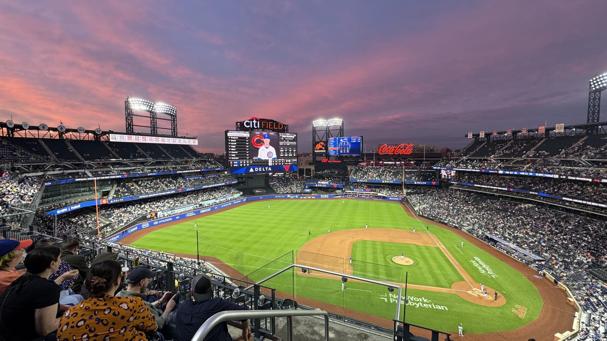 Vue réelle des fans prise de la Section 520 au site Citi Field par Alan G
