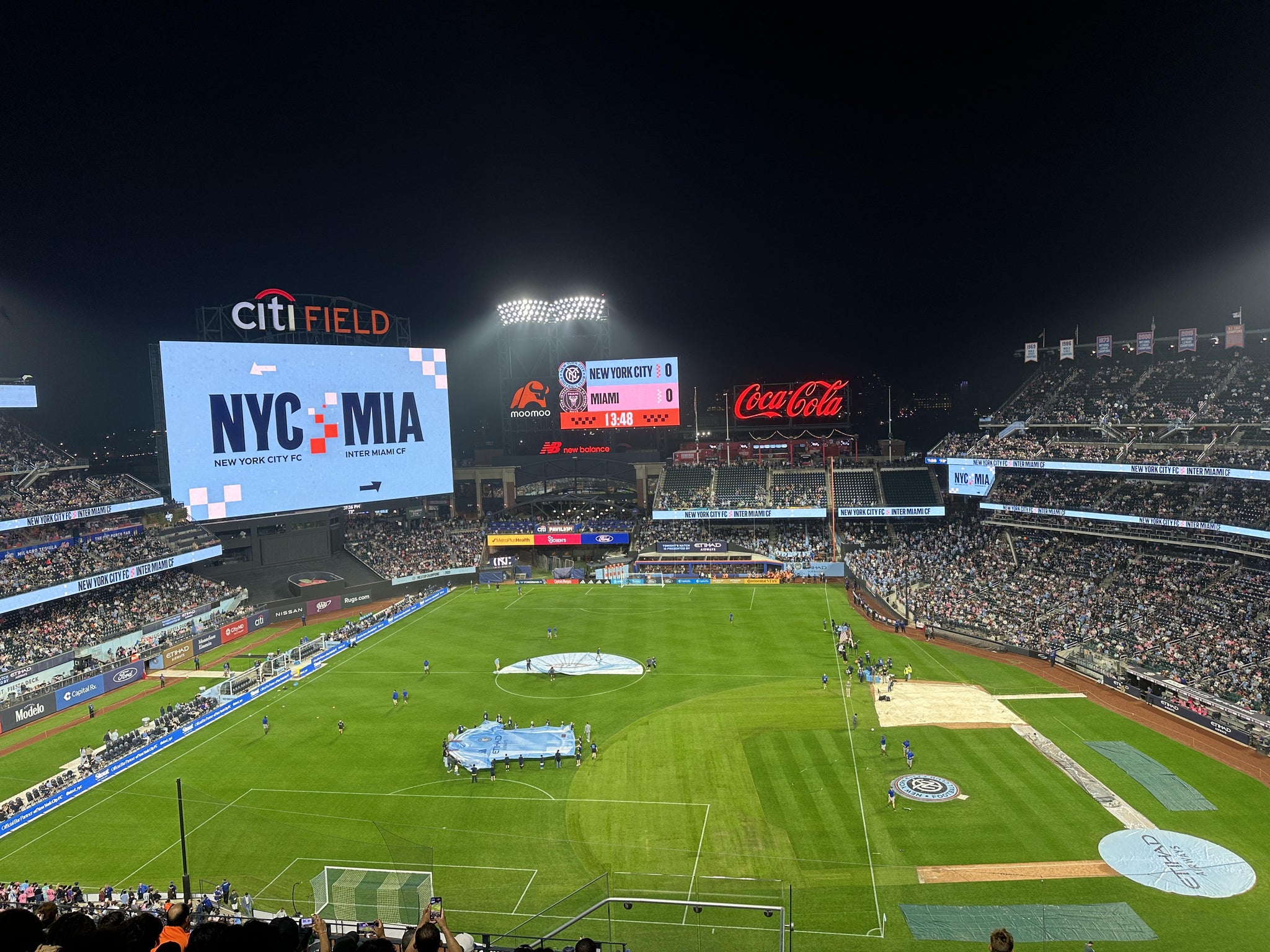 Real Fan View taken from Section 521 at Citi Field by Mohammad A