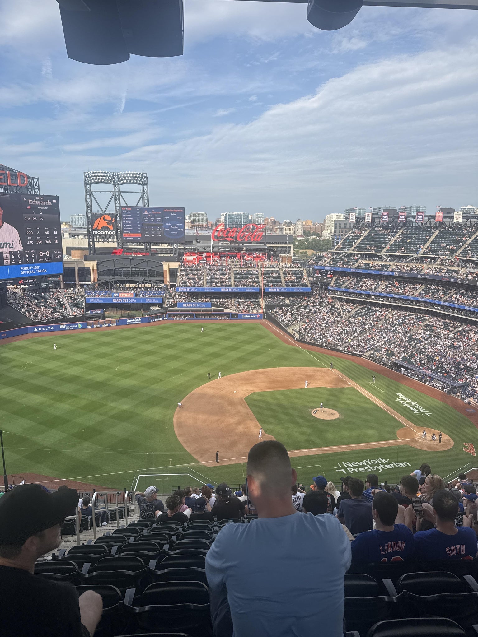 Real Fan View taken from Section 522 at Citi Field by John M