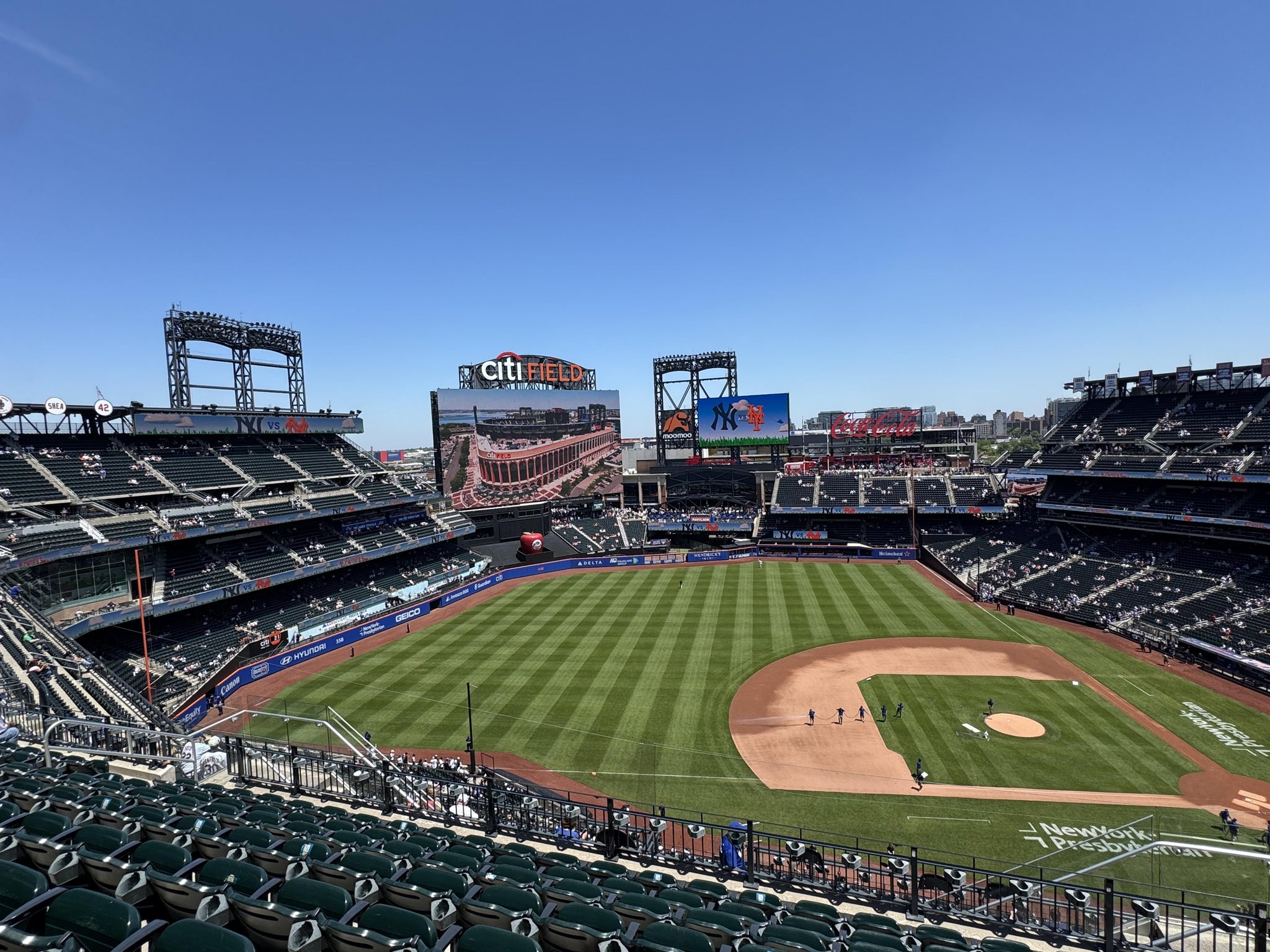 Real Fan View taken from Section 522 at Citi Field by Lisa D