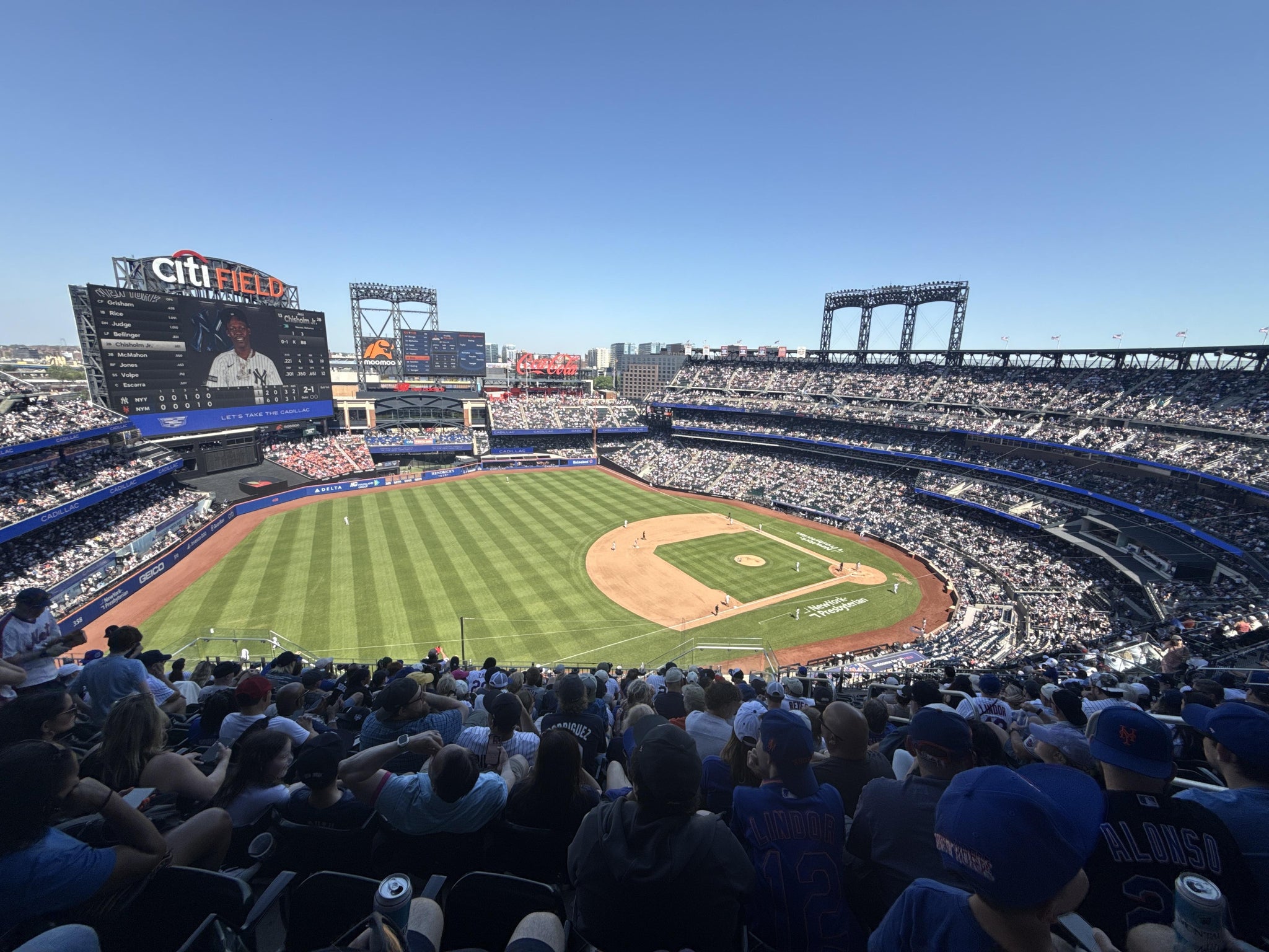 Real Fan View taken from Section 524 at Citi Field by Andrew F