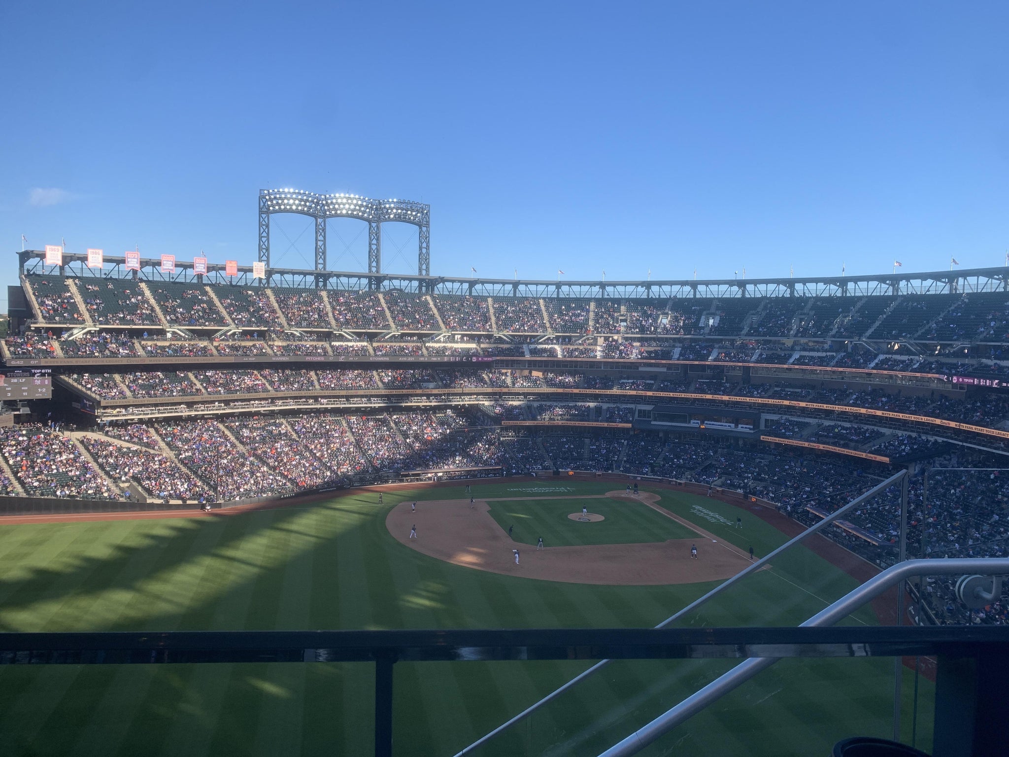 Real Fan View taken from Section 537 at Citi Field by Kemely B