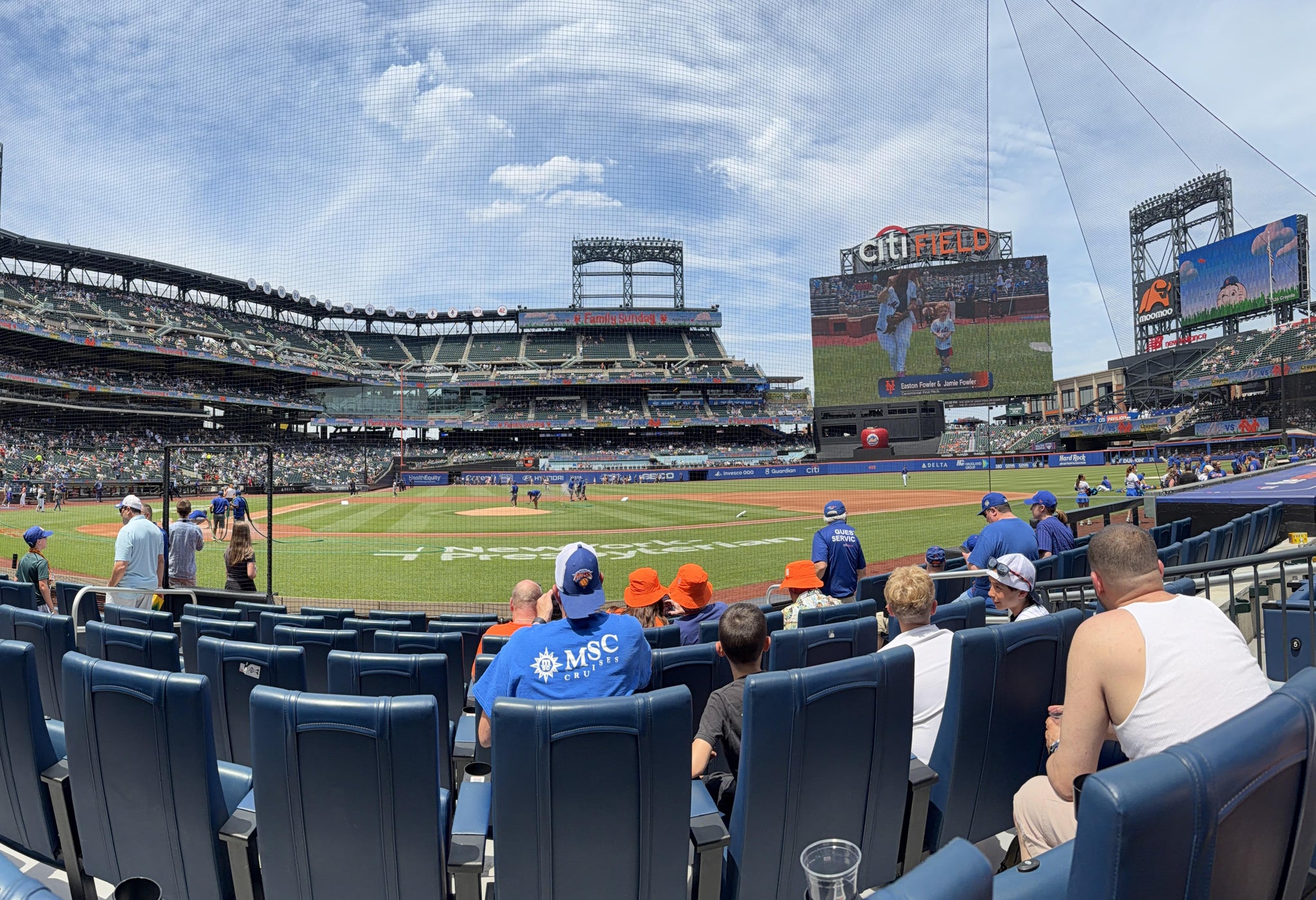Real Fan View taken from Delta Sky360 Club A at Citi Field by Anonymous User