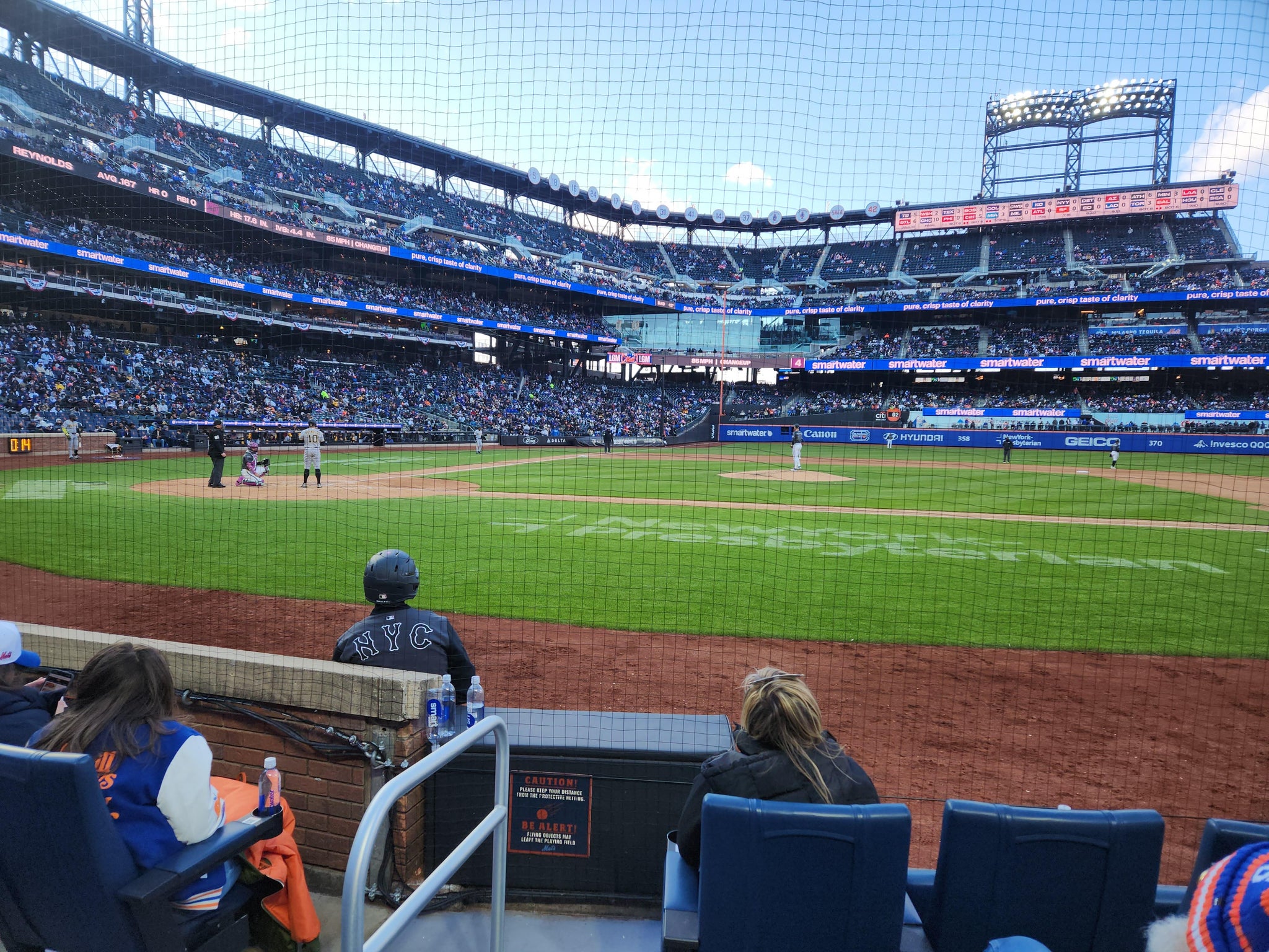 Real Fan View taken from Delta Sky360 Club AA at Citi Field by Robert L