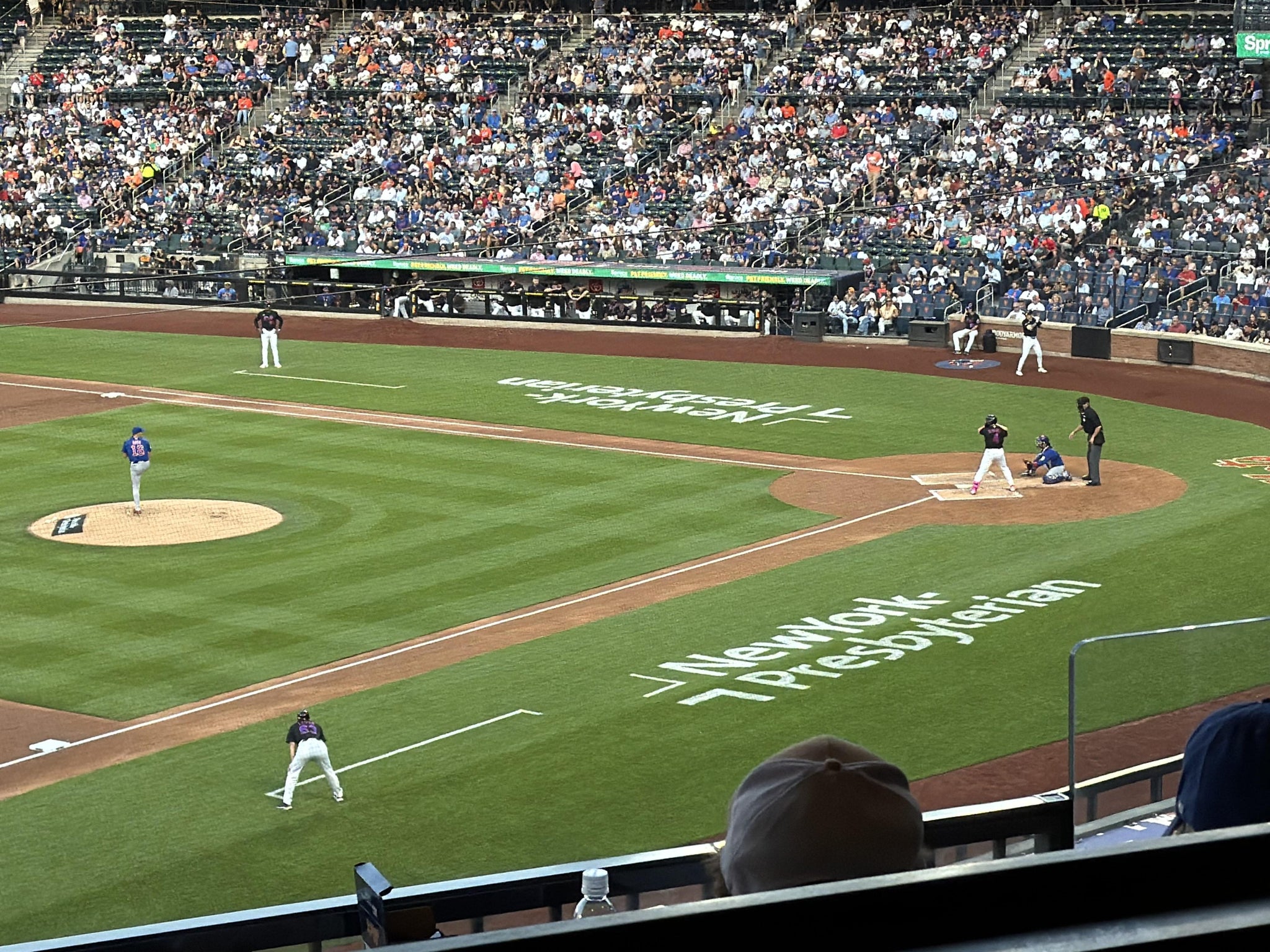 Real Fan View taken from Empire Club at Citi Field by Matt M