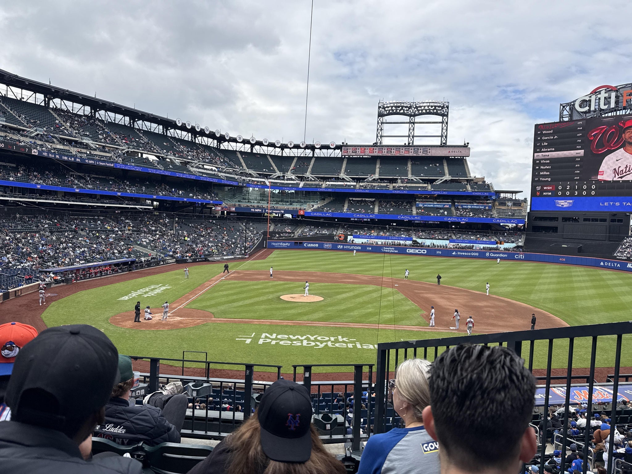 Real Fan View taken from Hyundai Club 115 at Citi Field by Nunzio R
