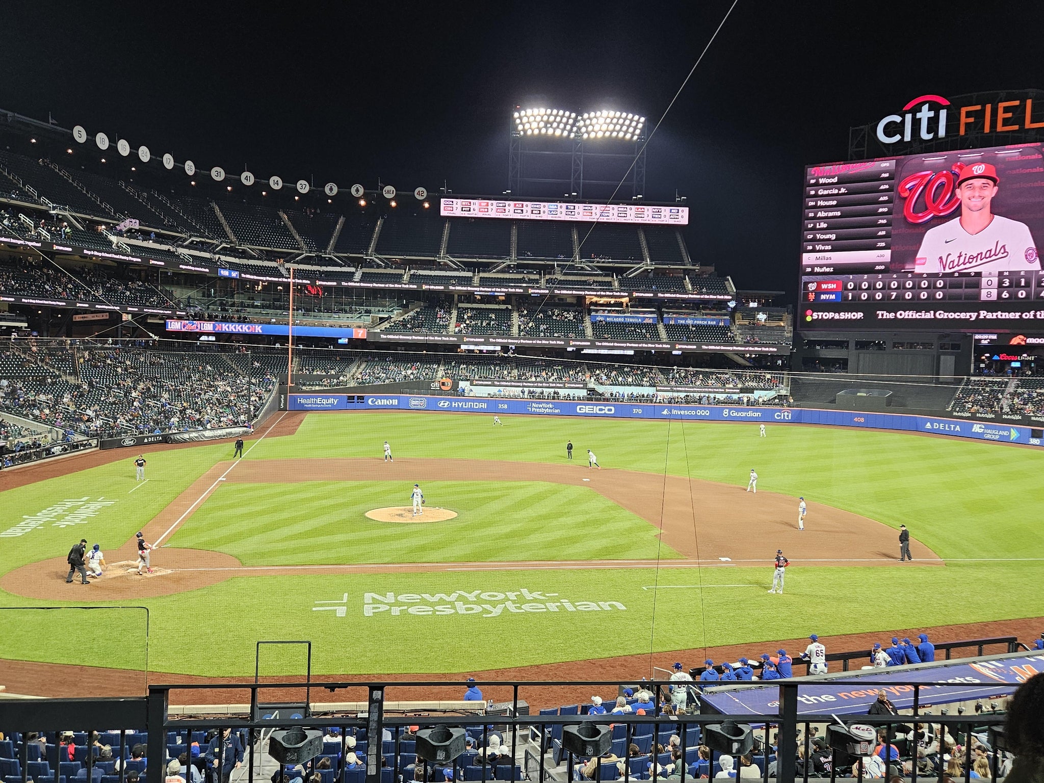 Real Fan View taken from Hyundai Club 115 at Citi Field by Brian H