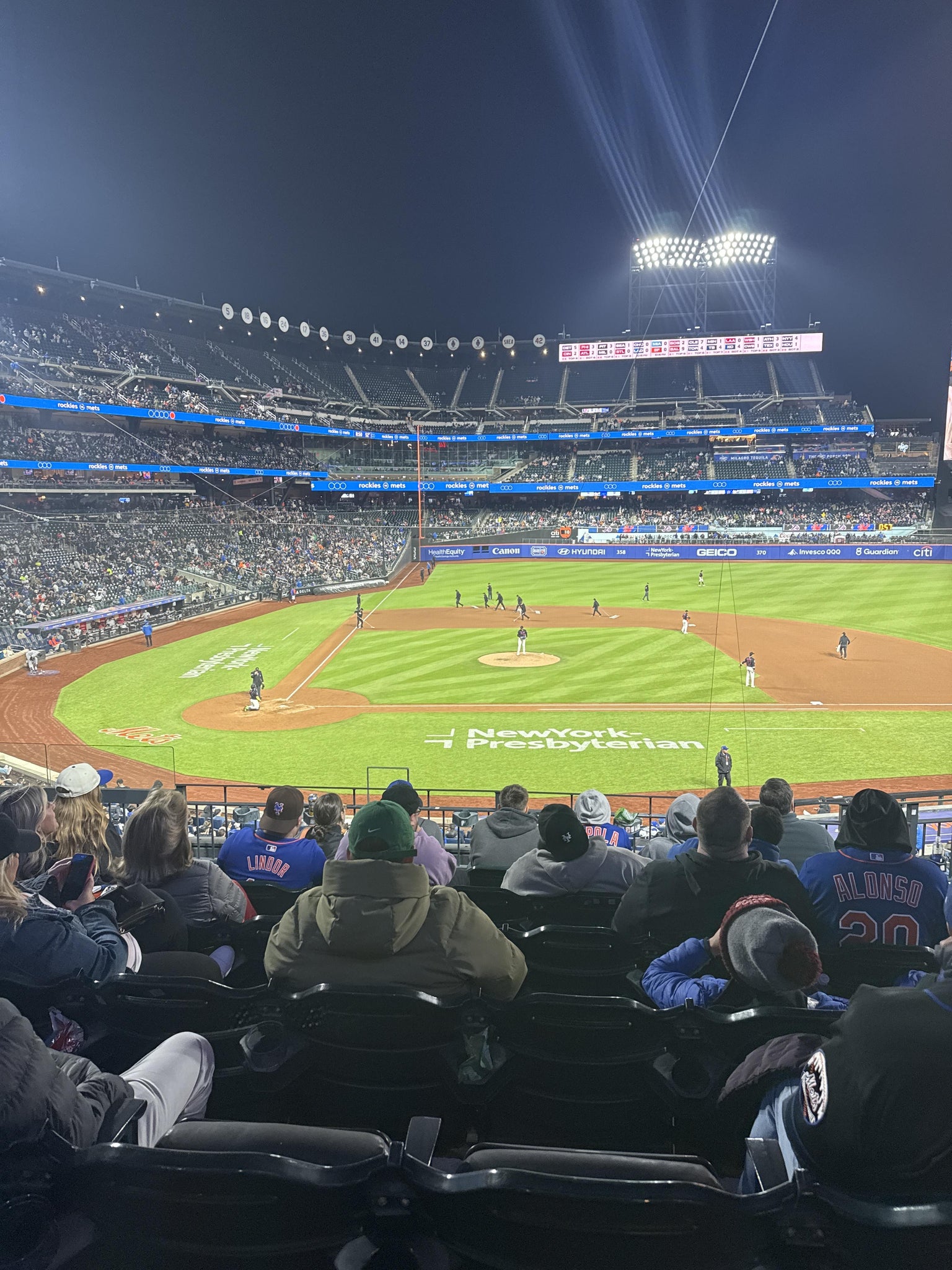 Real Fan View taken from Hyundai Club 115 at Citi Field by Anonymous User