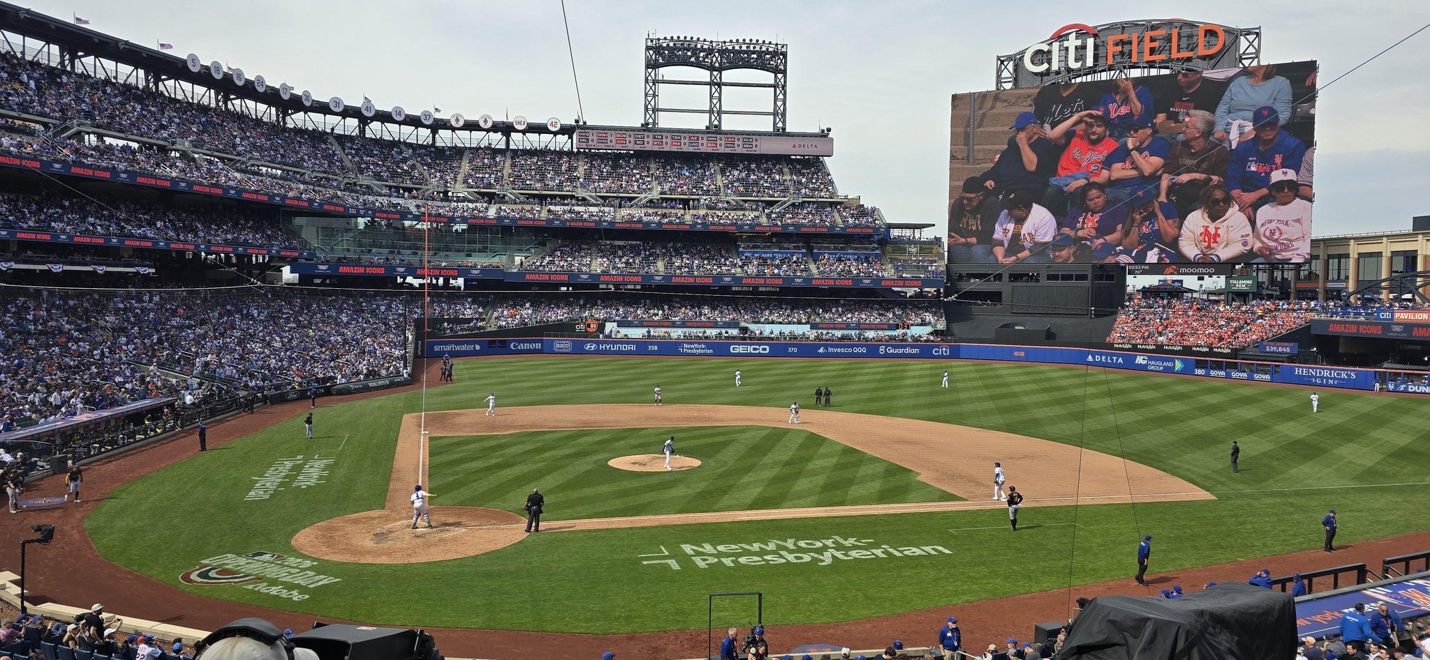 Real Fan View taken from Hyundai Club 116 at Citi Field by Andrew M
