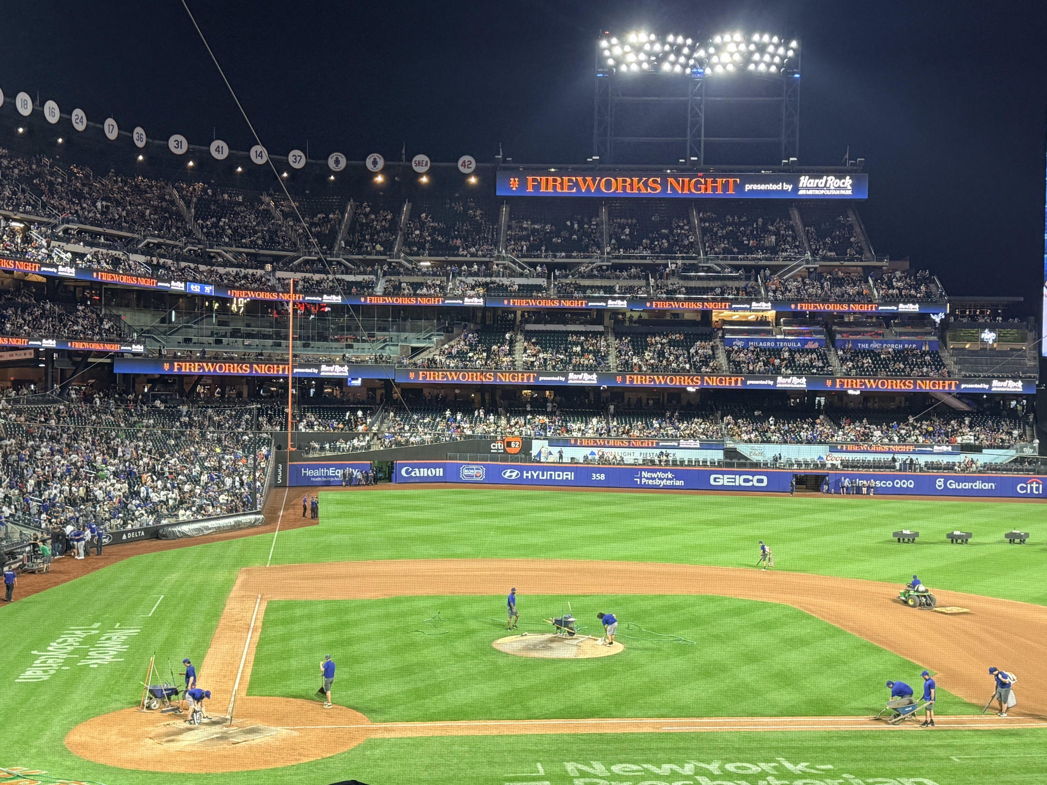 Real Fan View taken from Hyundai Club 116 at Citi Field by Ricardo S