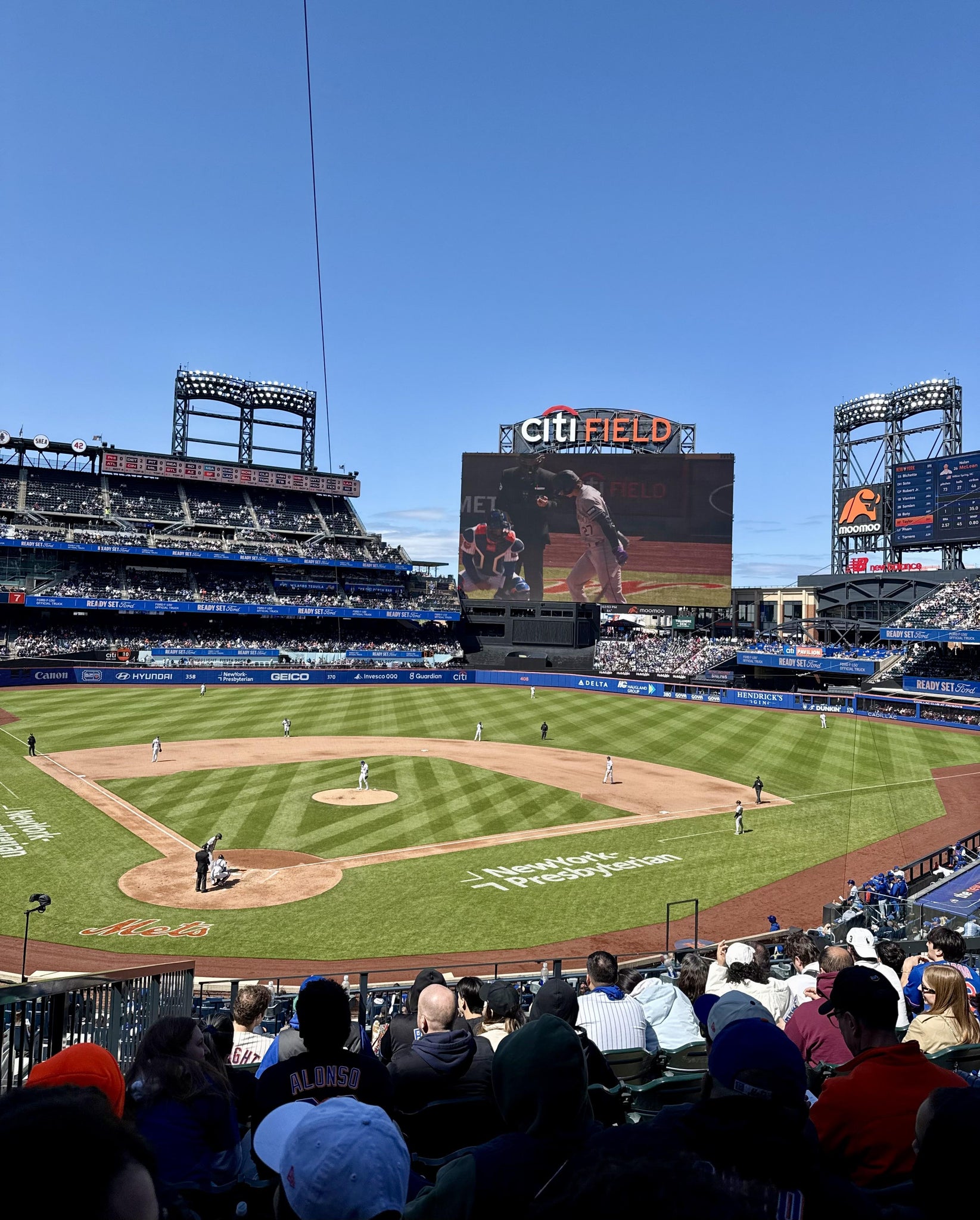Real Fan View taken from Hyundai Club 117 at Citi Field by Jason A