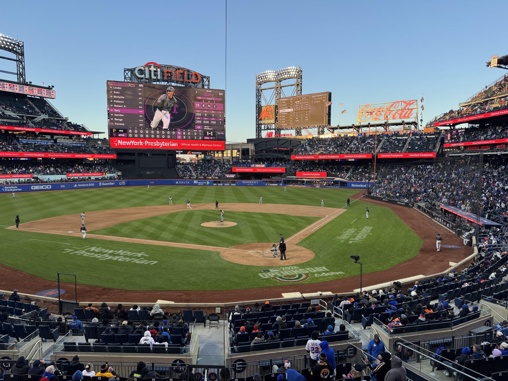 Real Fan View taken from Hyundai Club 118 at Citi Field by Luis L