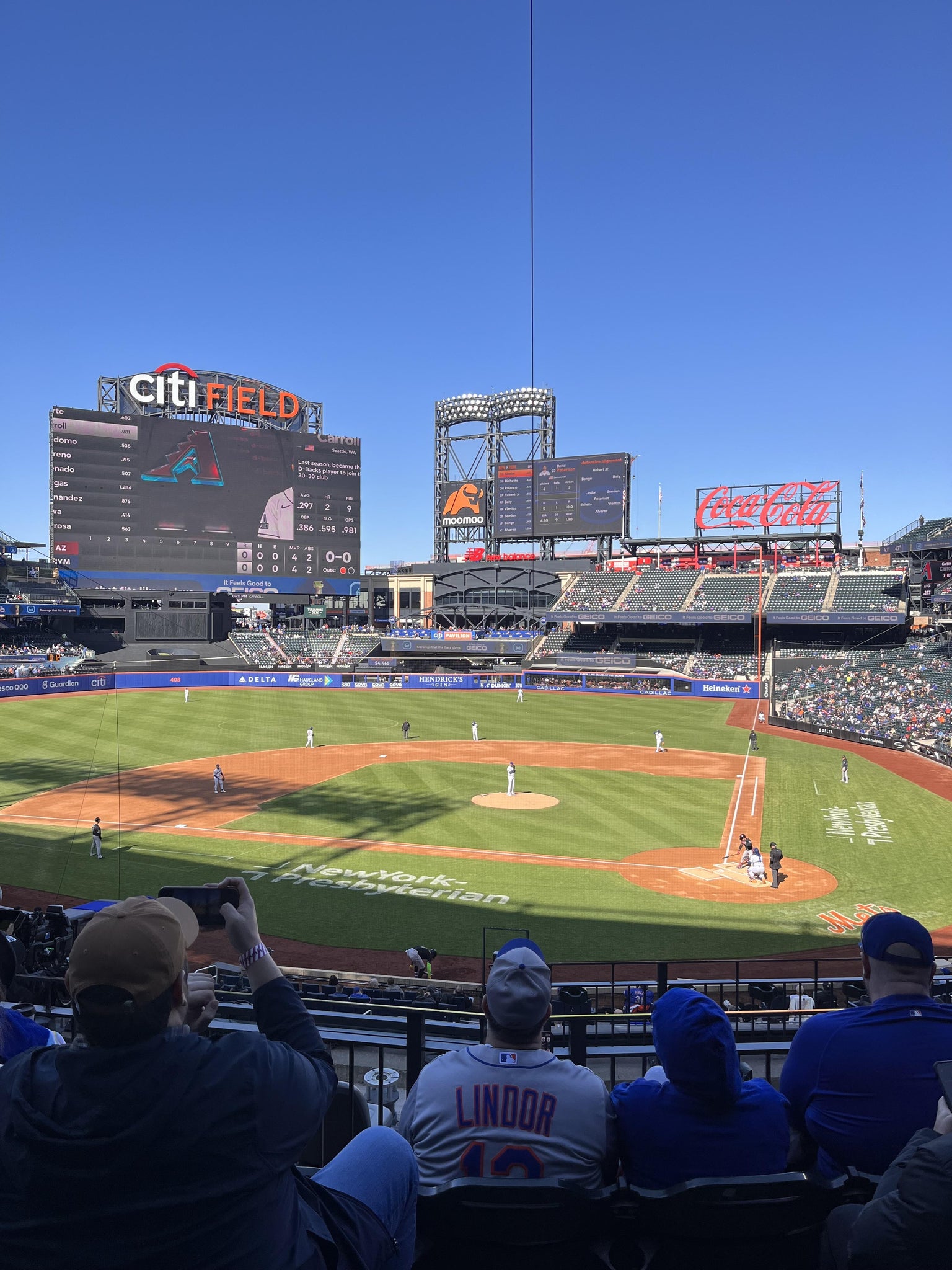 Real Fan View taken from Hyundai Club 119 at Citi Field by David L