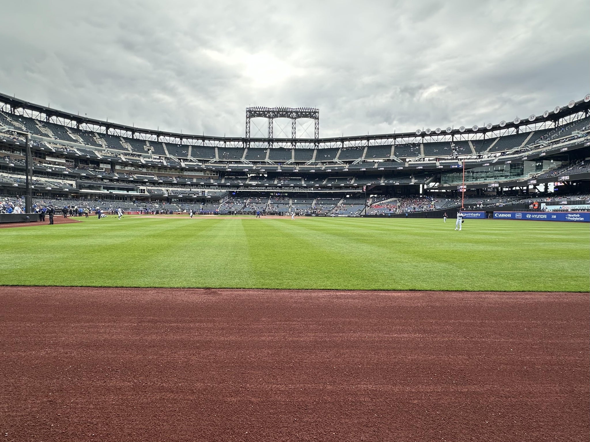 Real Fan View taken from The Cadillac Club AT Paysons at Citi Field by Sheri M