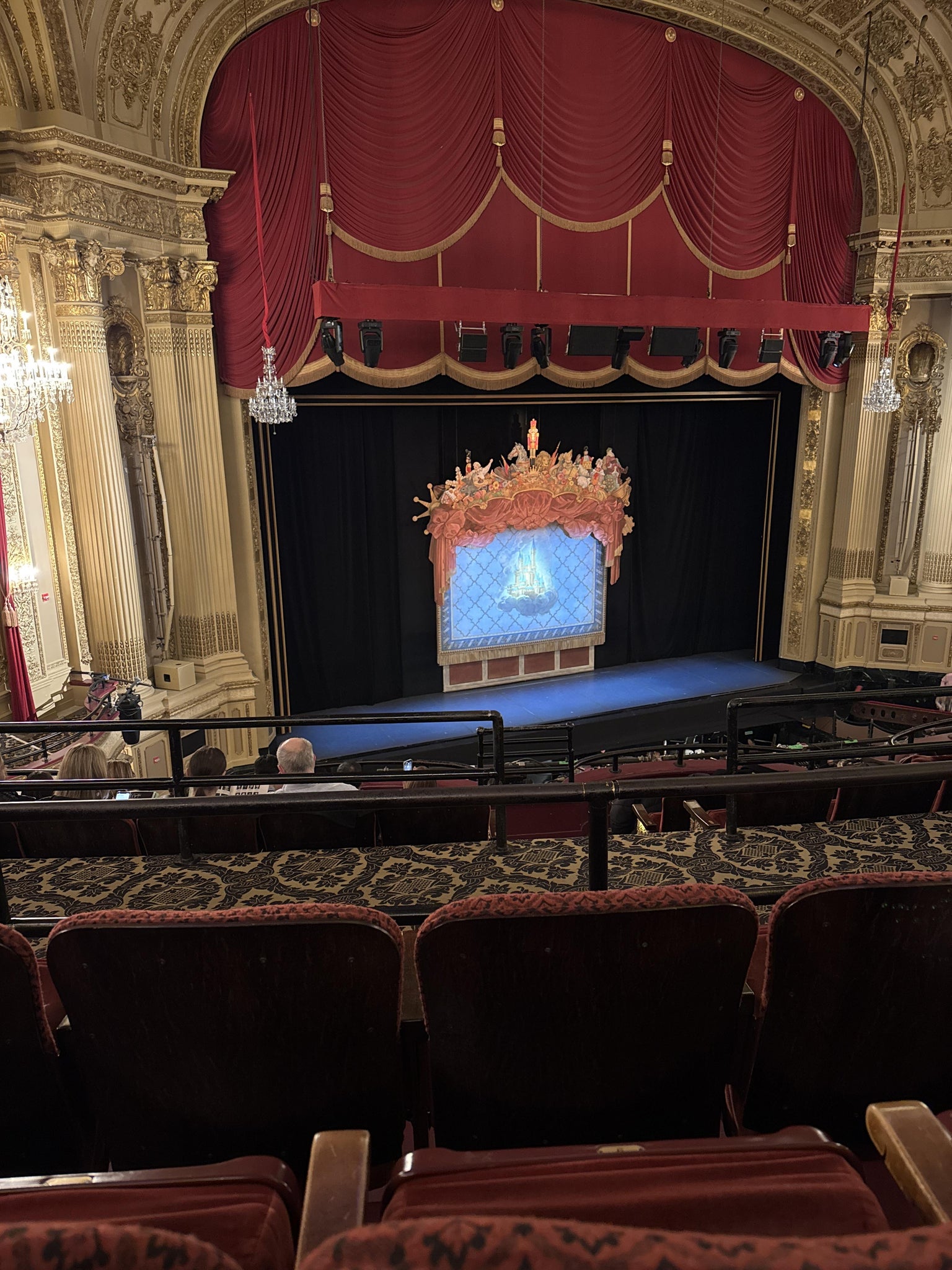 Real Fan View taken from Mezzanine Left at Citizens Bank Opera House by Emma C