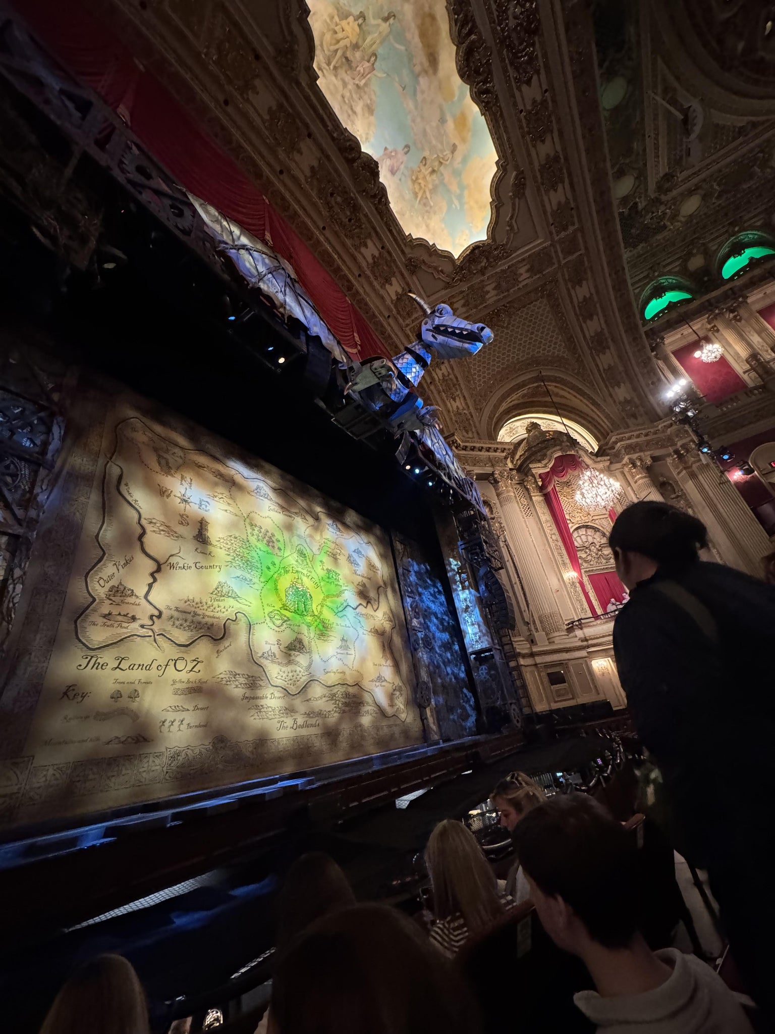 Real Fan View taken from Orchestra Left Center at Citizens Bank Opera House by Kim L