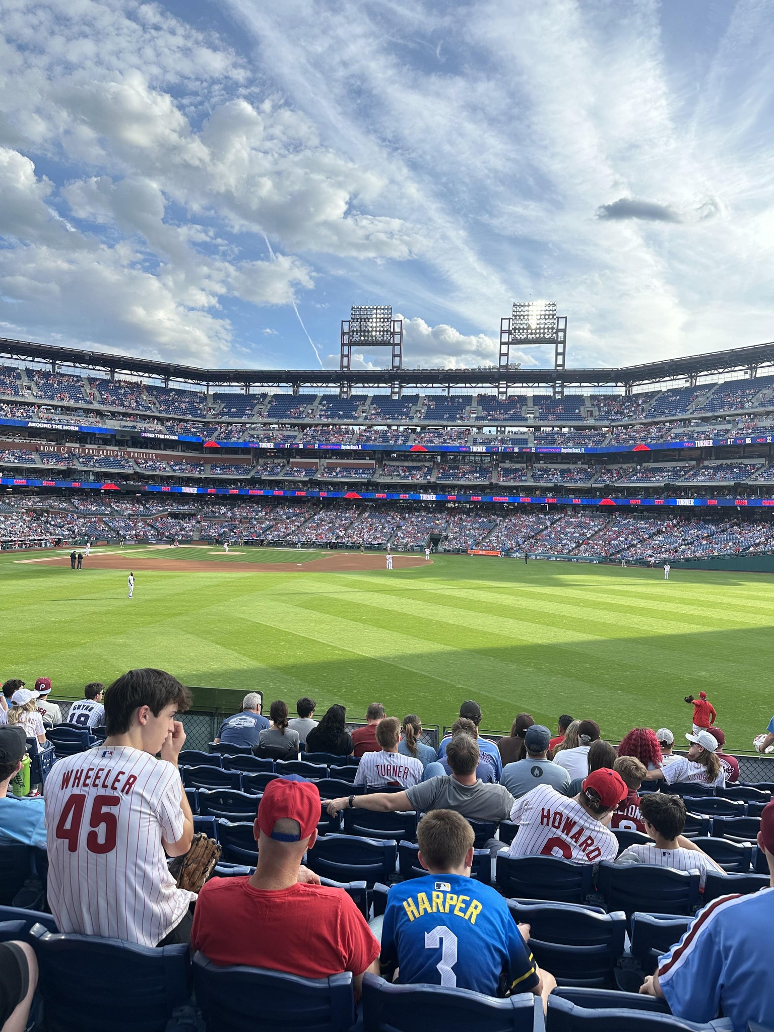 Real Fan View taken from Section 102 at Citizens Bank Park by Scoop B