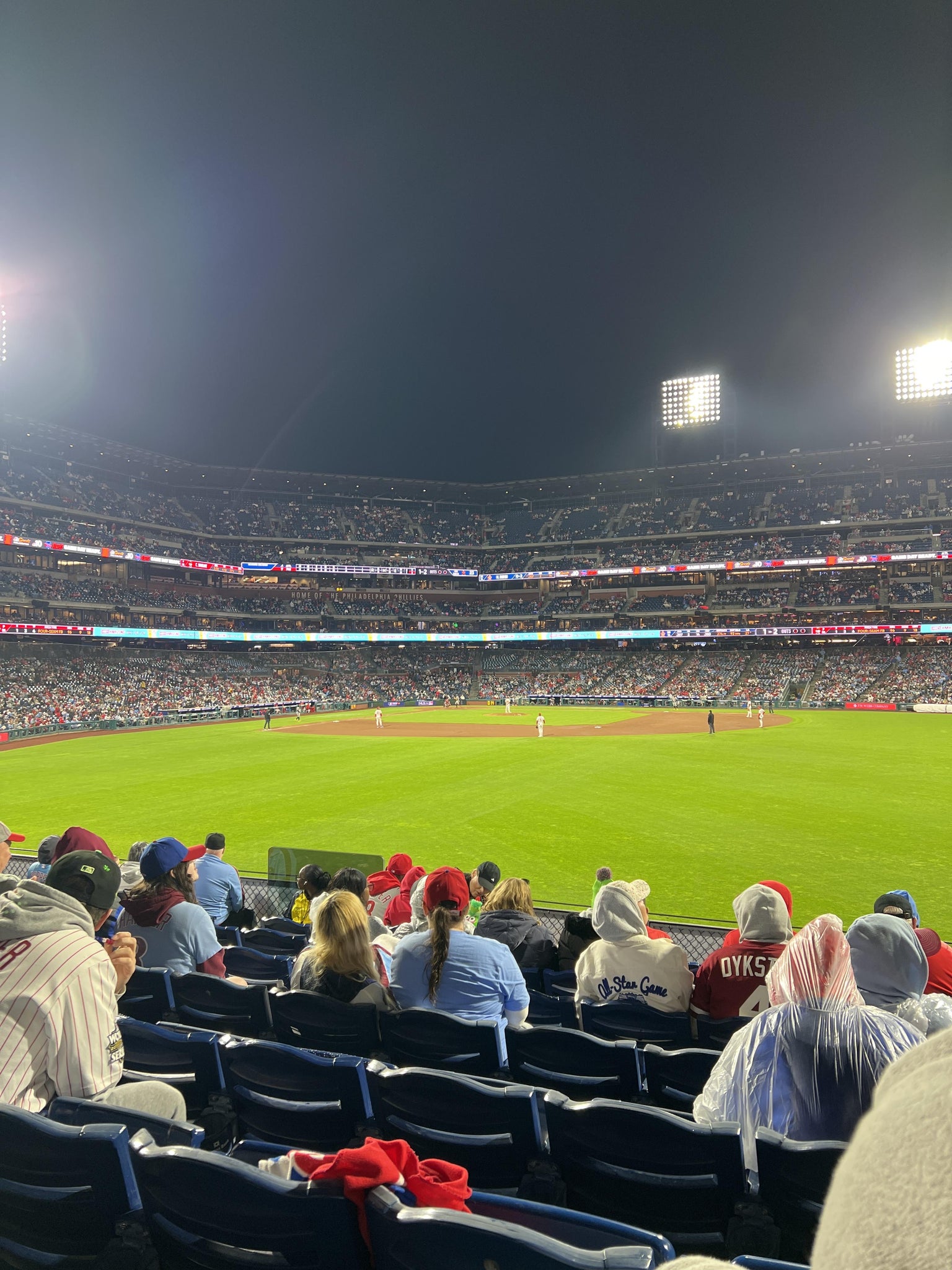 Real Fan View taken from Section 102 at Citizens Bank Park by Charlie W