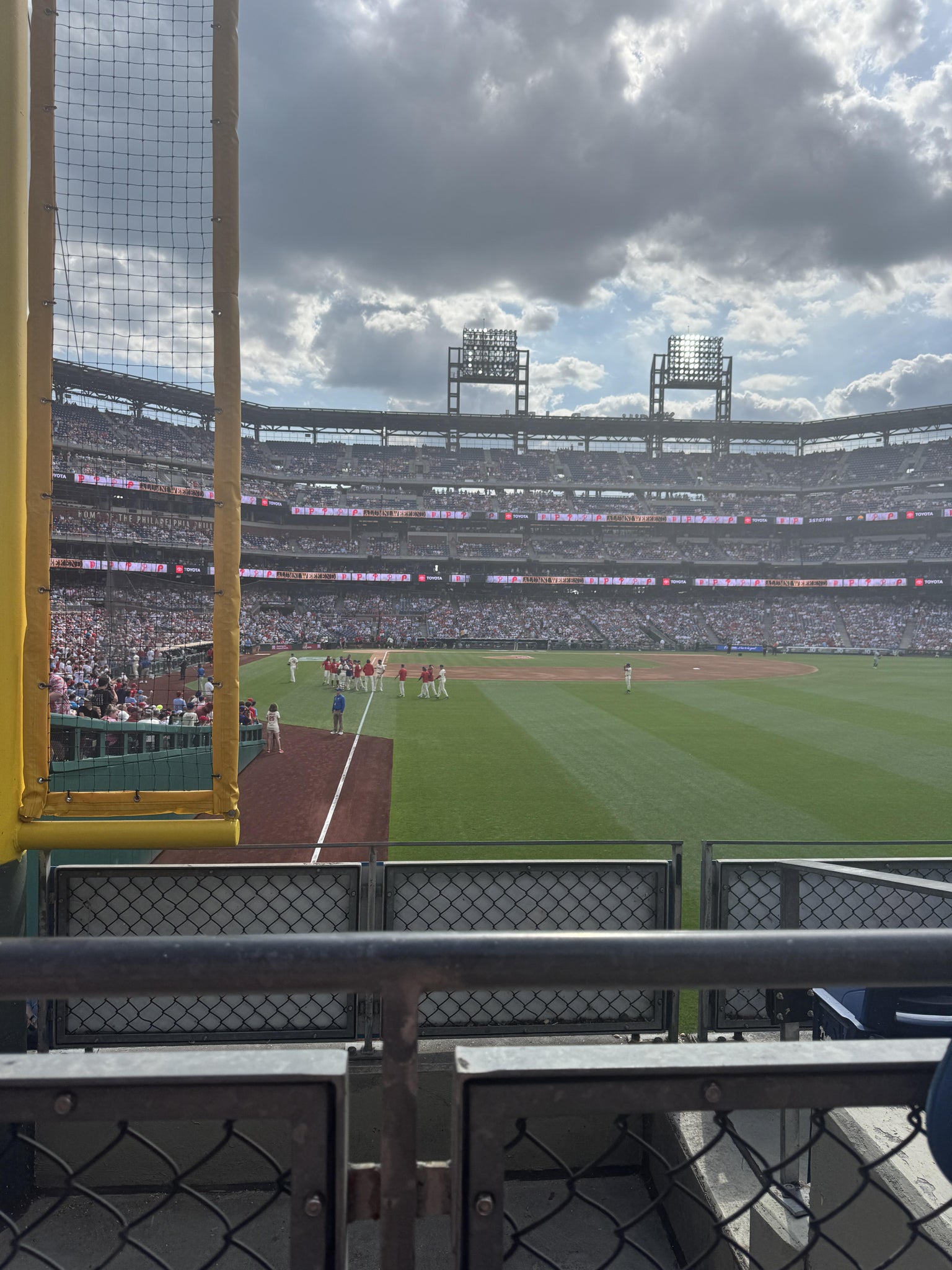Real Fan View taken from Section 106 at Citizens Bank Park by Anonymous User