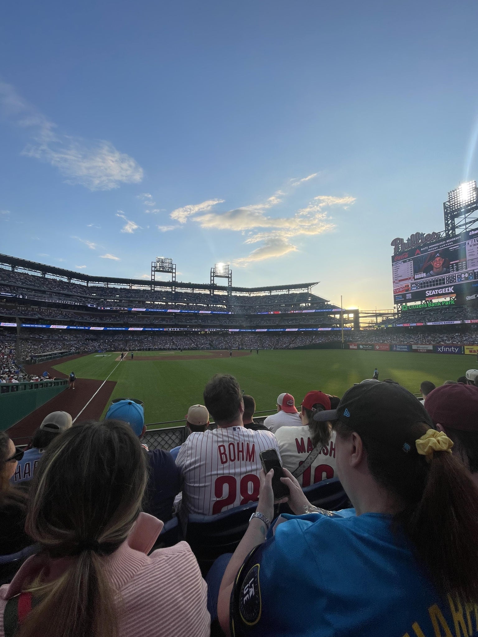 Real Fan View taken from Section 106 at Citizens Bank Park by Anonymous User