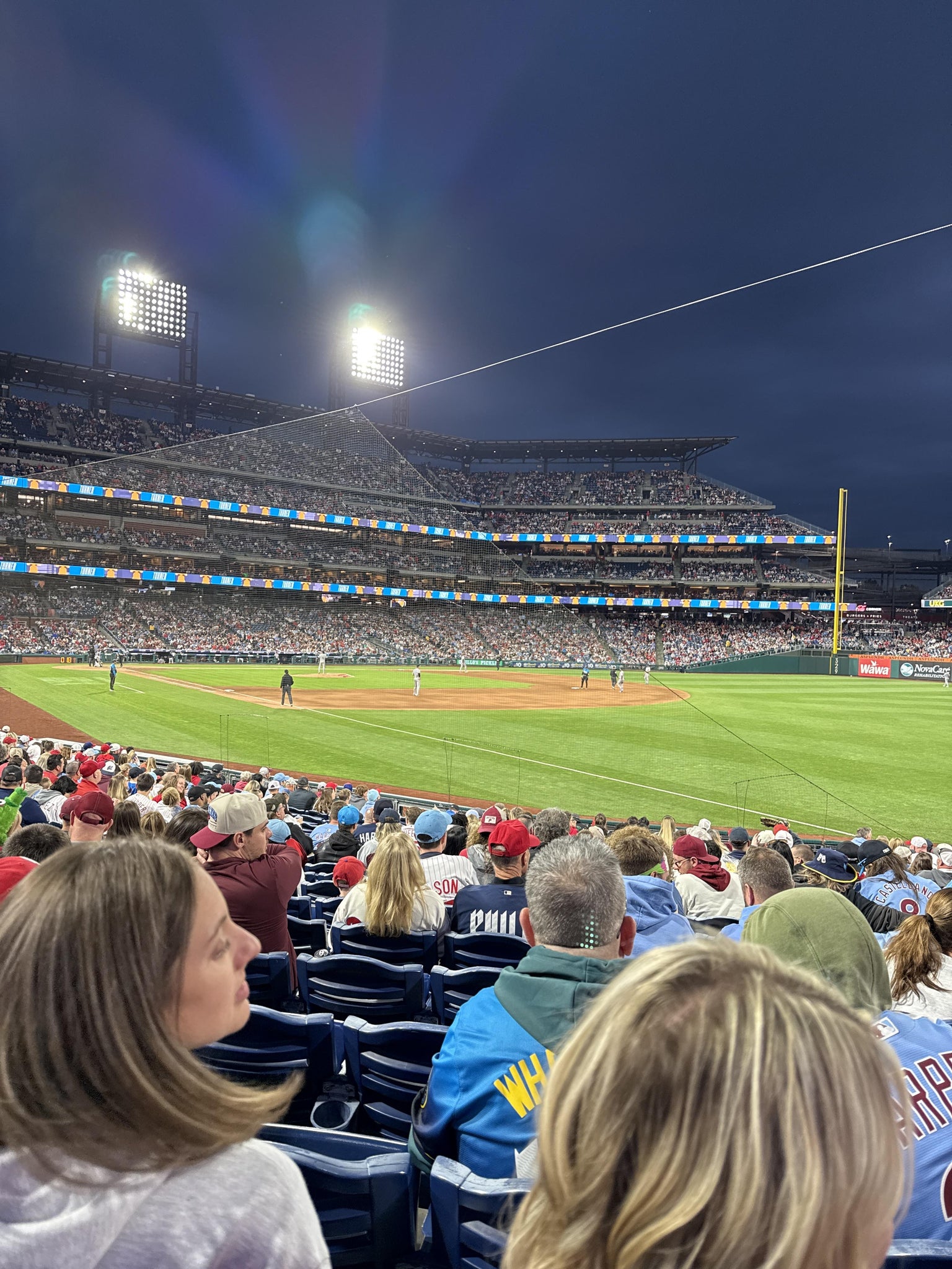 Real Fan View taken from Section 110 at Citizens Bank Park by Matt H