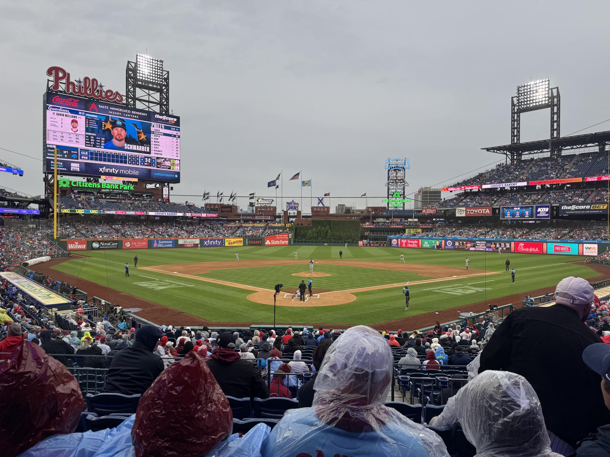 Real Fan View taken from Section 123 at Citizens Bank Park by William  M