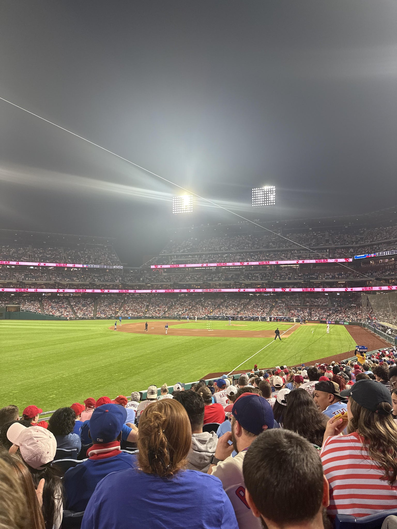 Real Fan View taken from Section 139 at Citizens Bank Park by Madison F