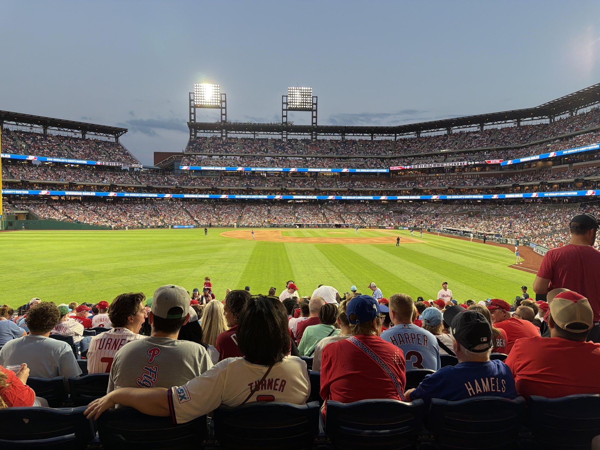 Real Fan View taken from Section 143 at Citizens Bank Park by James W