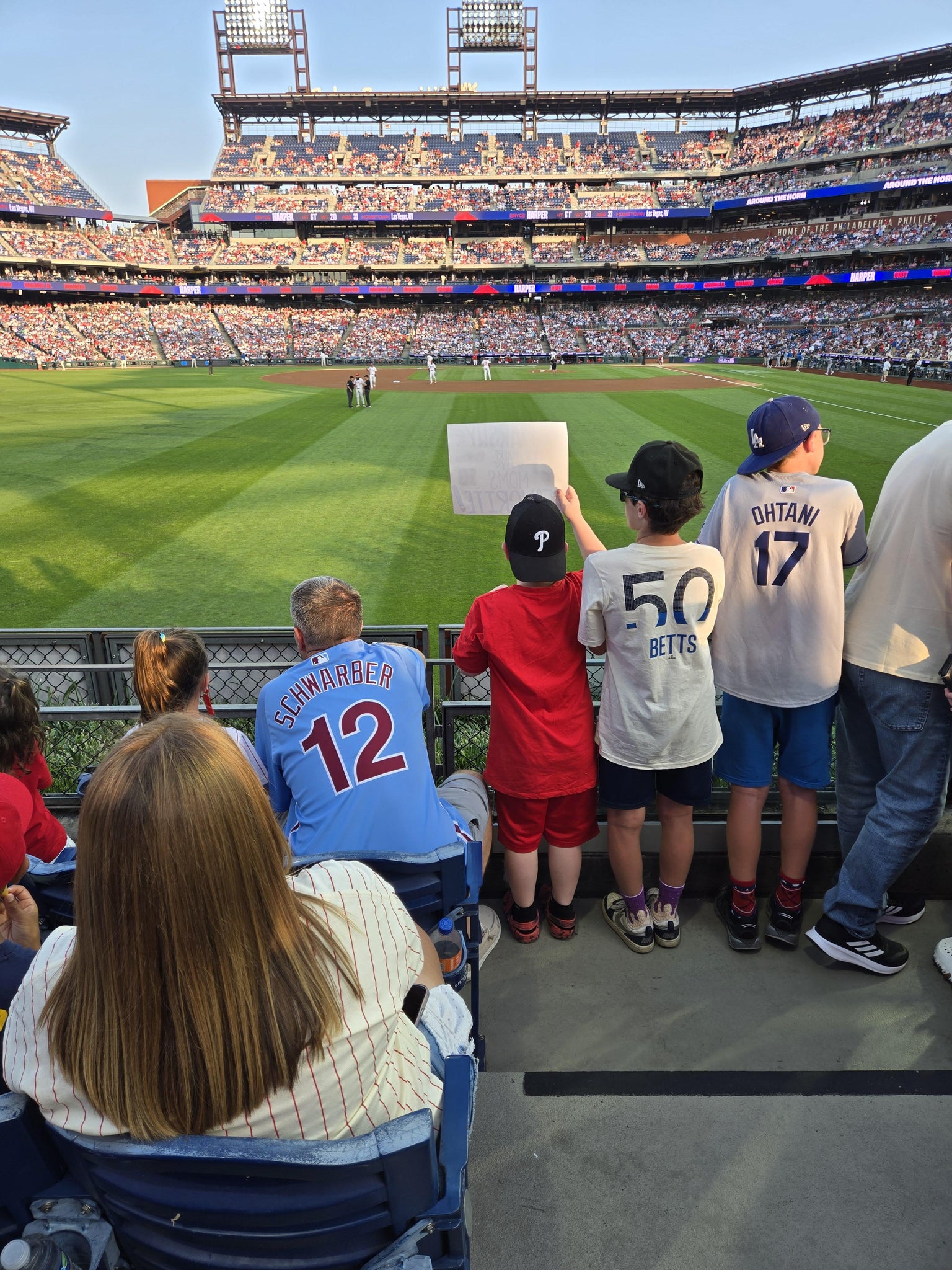 Real Fan View taken from Section 143 at Citizens Bank Park by Susan J