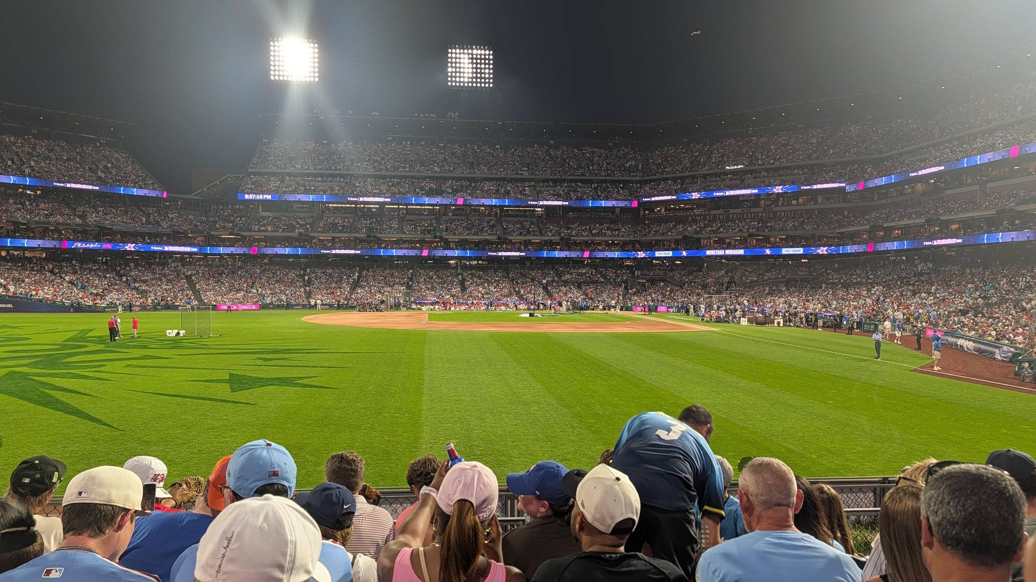 Real Fan View taken from Section 143 at Citizens Bank Park by Chris and jess S