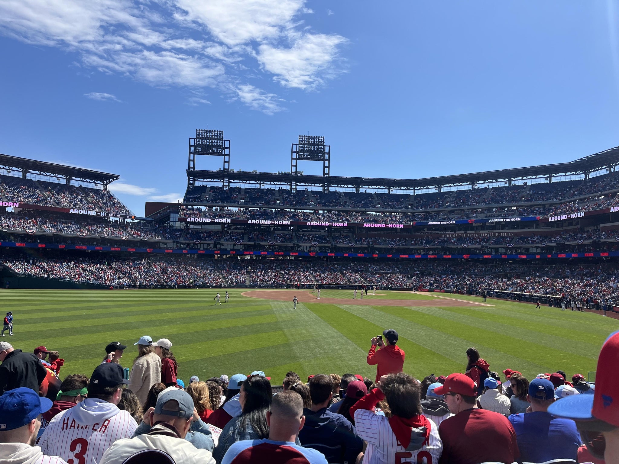 Real Fan View taken from Section 144 at Citizens Bank Park by Anonymous User