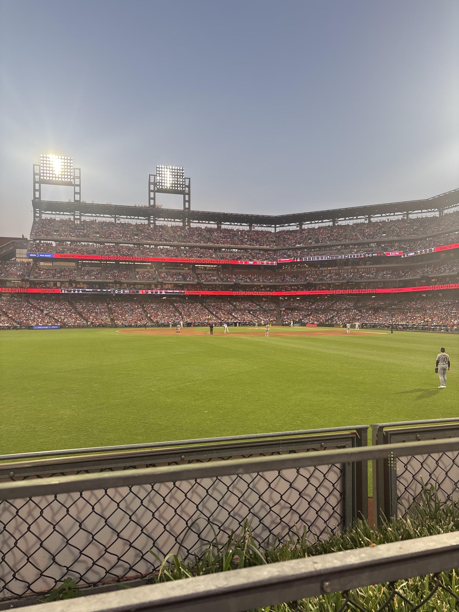 Real Fan View taken from Section 145 at Citizens Bank Park by Kristen W