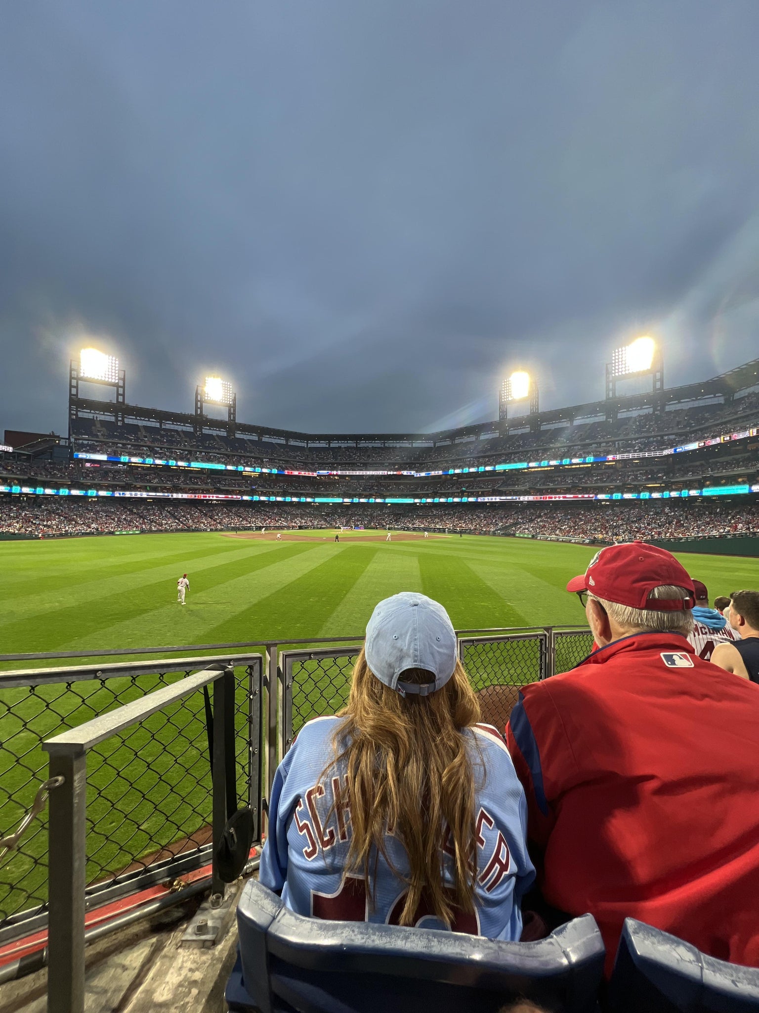 Real Fan View taken from Section 148 at Citizens Bank Park by Christopher H