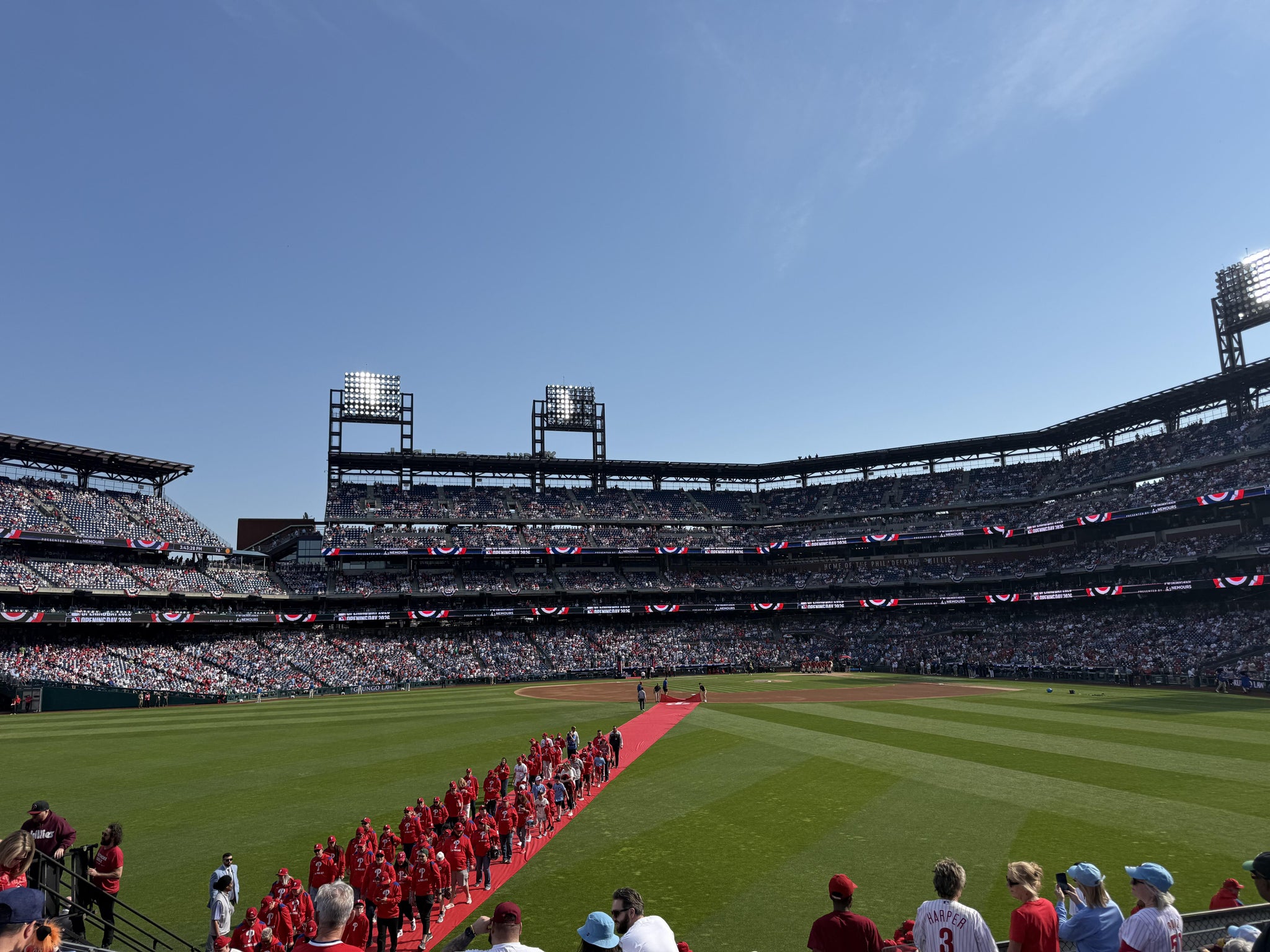 Real Fan View taken from Section 148 at Citizens Bank Park by Rob K