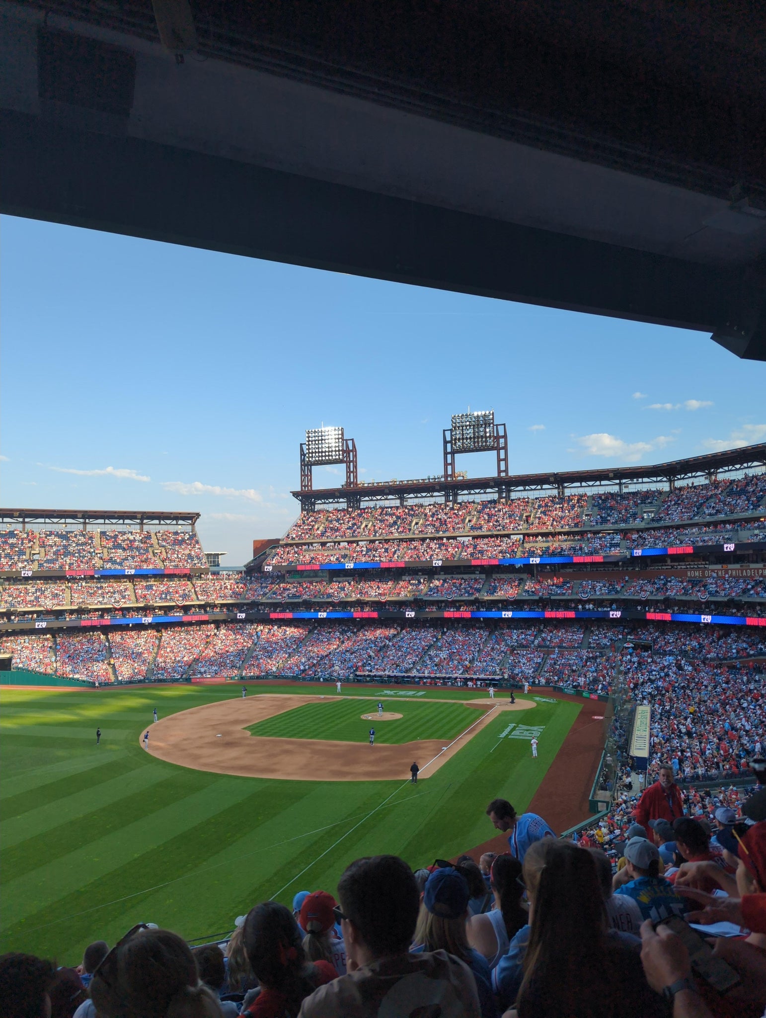 Real Fan View taken from Section 236 at Citizens Bank Park by Nick T