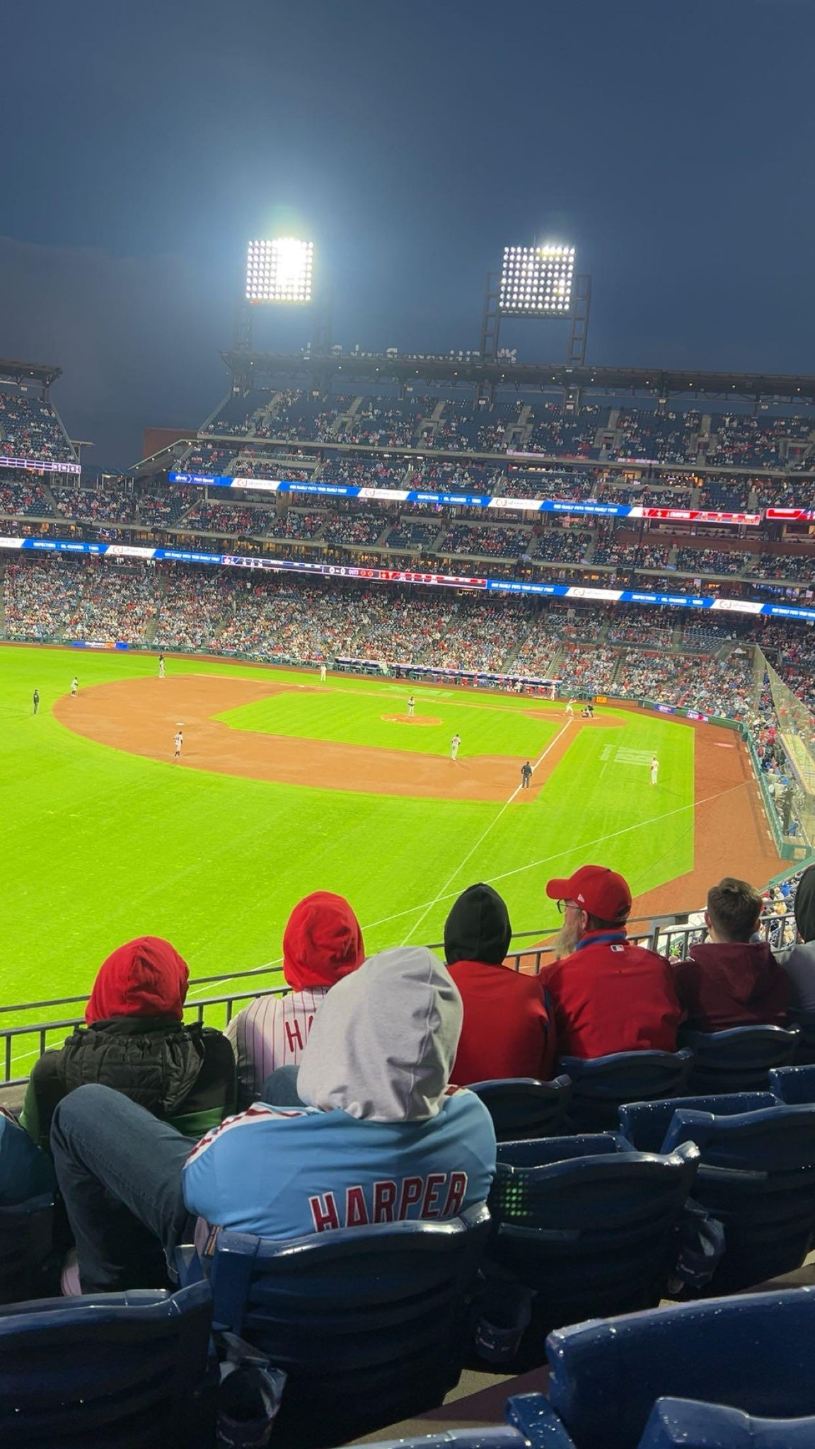 Real Fan View taken from Section 237 at Citizens Bank Park by Nicole L