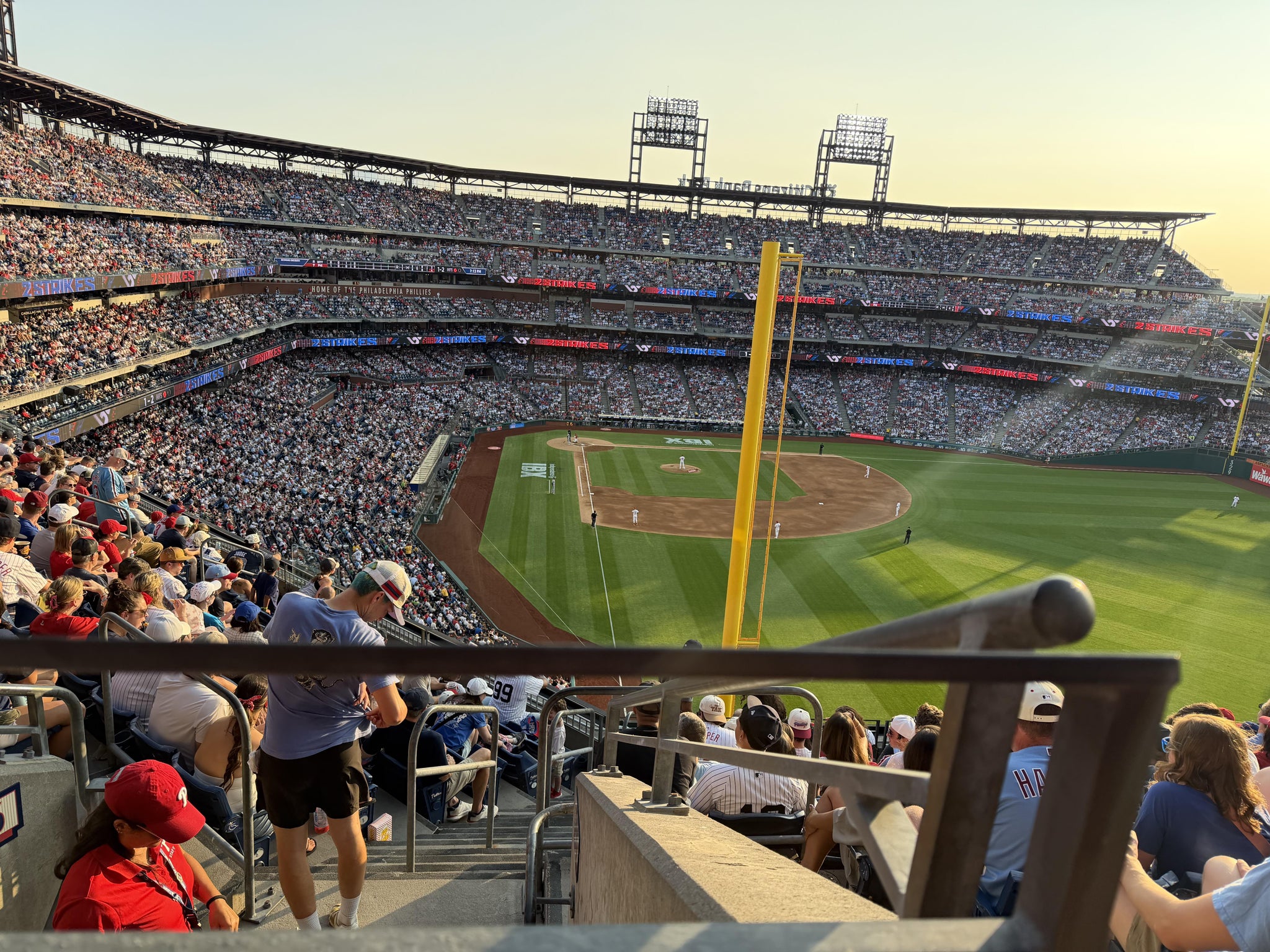 Real Fan View taken from Section 305 V at Citizens Bank Park by Ludwig F
