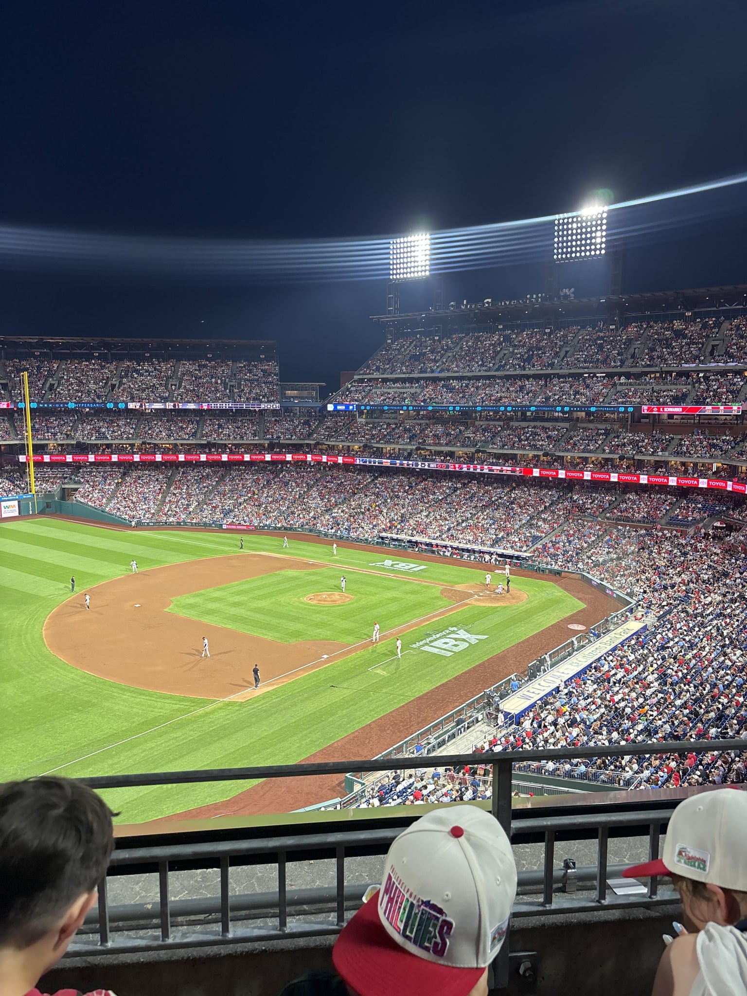 Real Fan View taken from Section 330 at Citizens Bank Park by Idel M