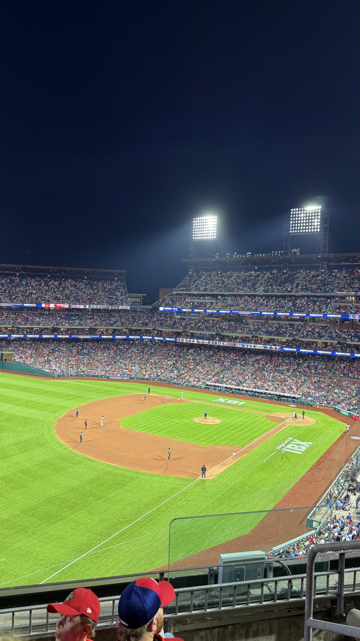 Real Fan View taken from Section 331 at Citizens Bank Park by Grace W