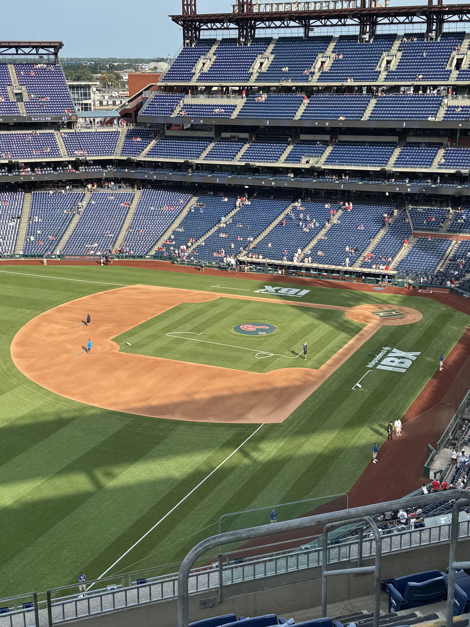 Real Fan View taken from Section 434 at Citizens Bank Park by Casmelo H
