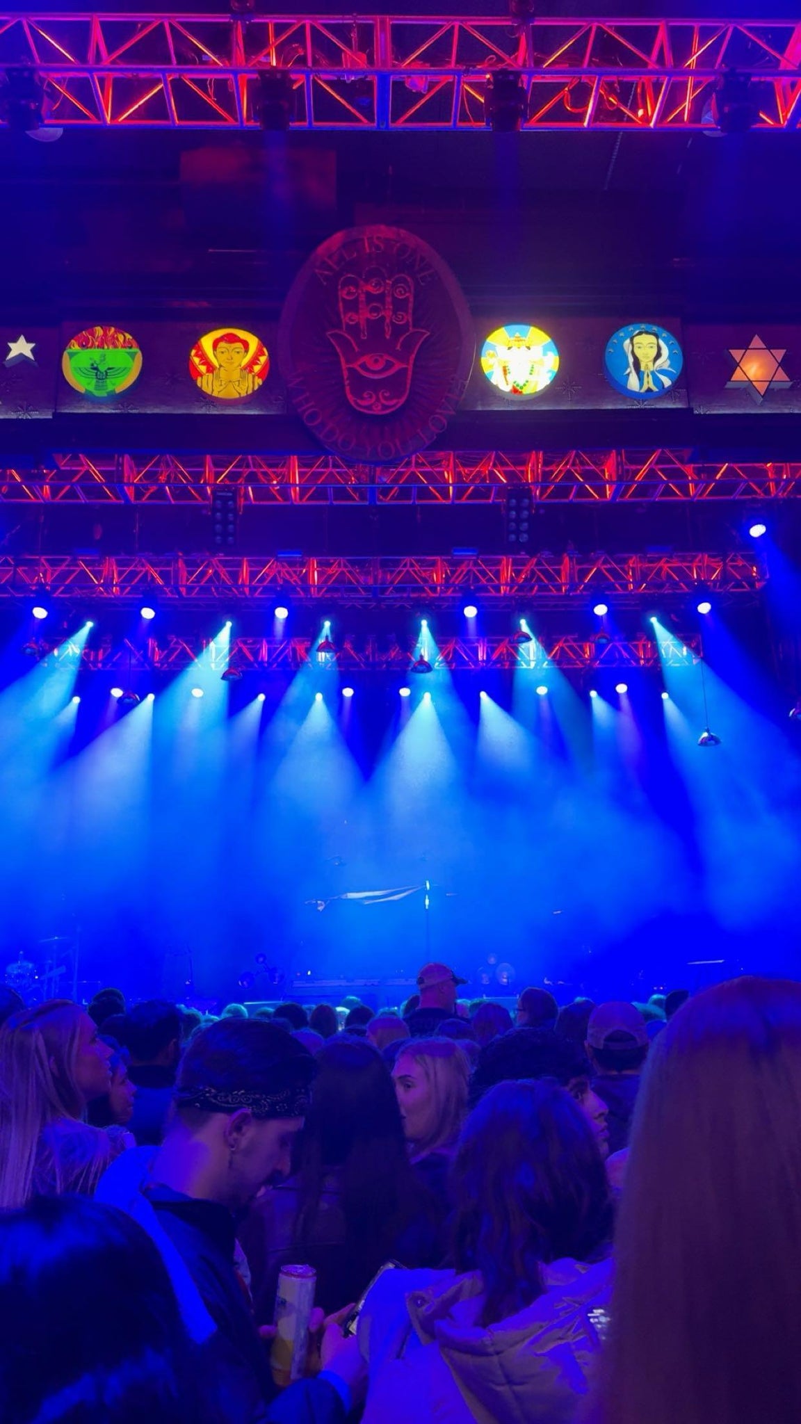 Real Fan View taken from GA Floor at Citizens House of Blues Boston by Anvi P