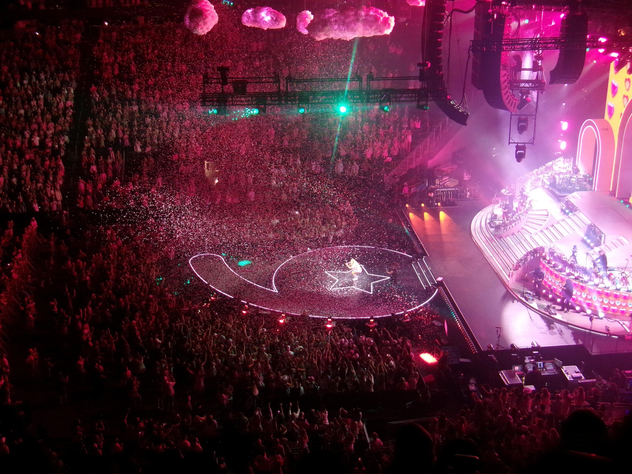 Real Fan View taken from Section 213 at Climate Pledge Arena by Linnea H