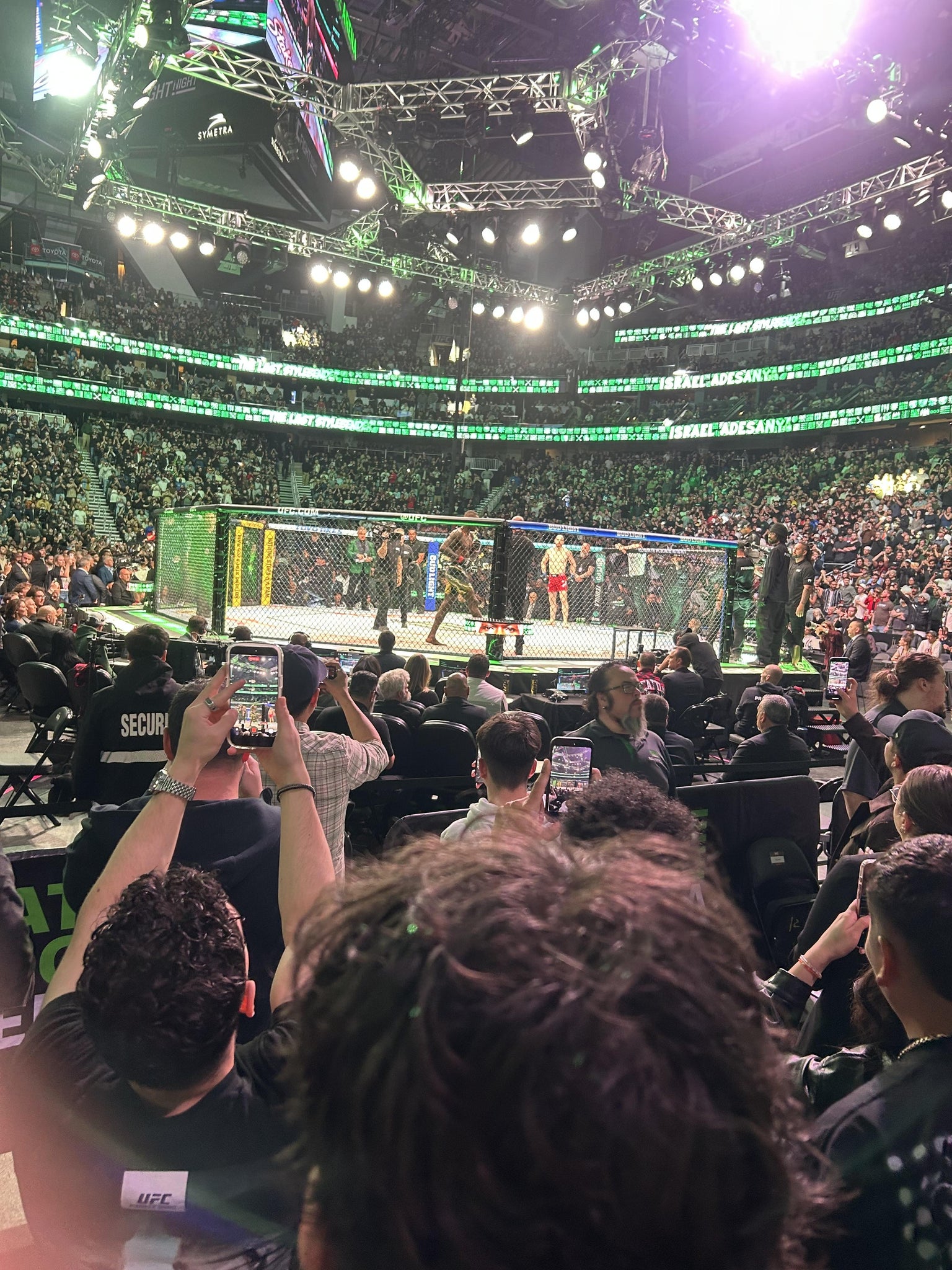 Real Fan View taken from Floor F at Climate Pledge Arena by Ramon N
