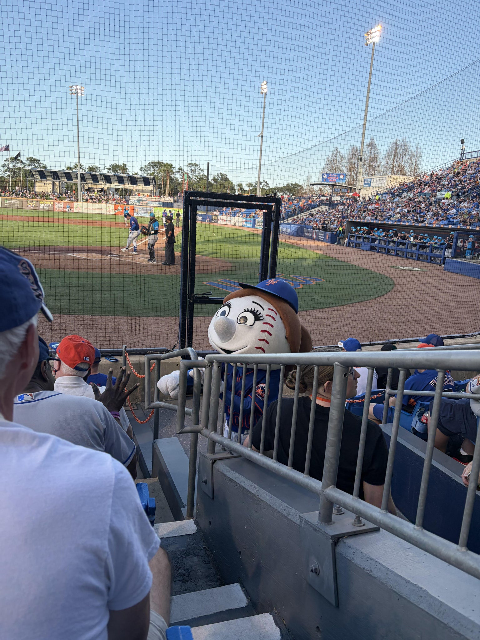 Real Fan View taken from Section 12 at Clover Park - Port St. Lucie by Brian G