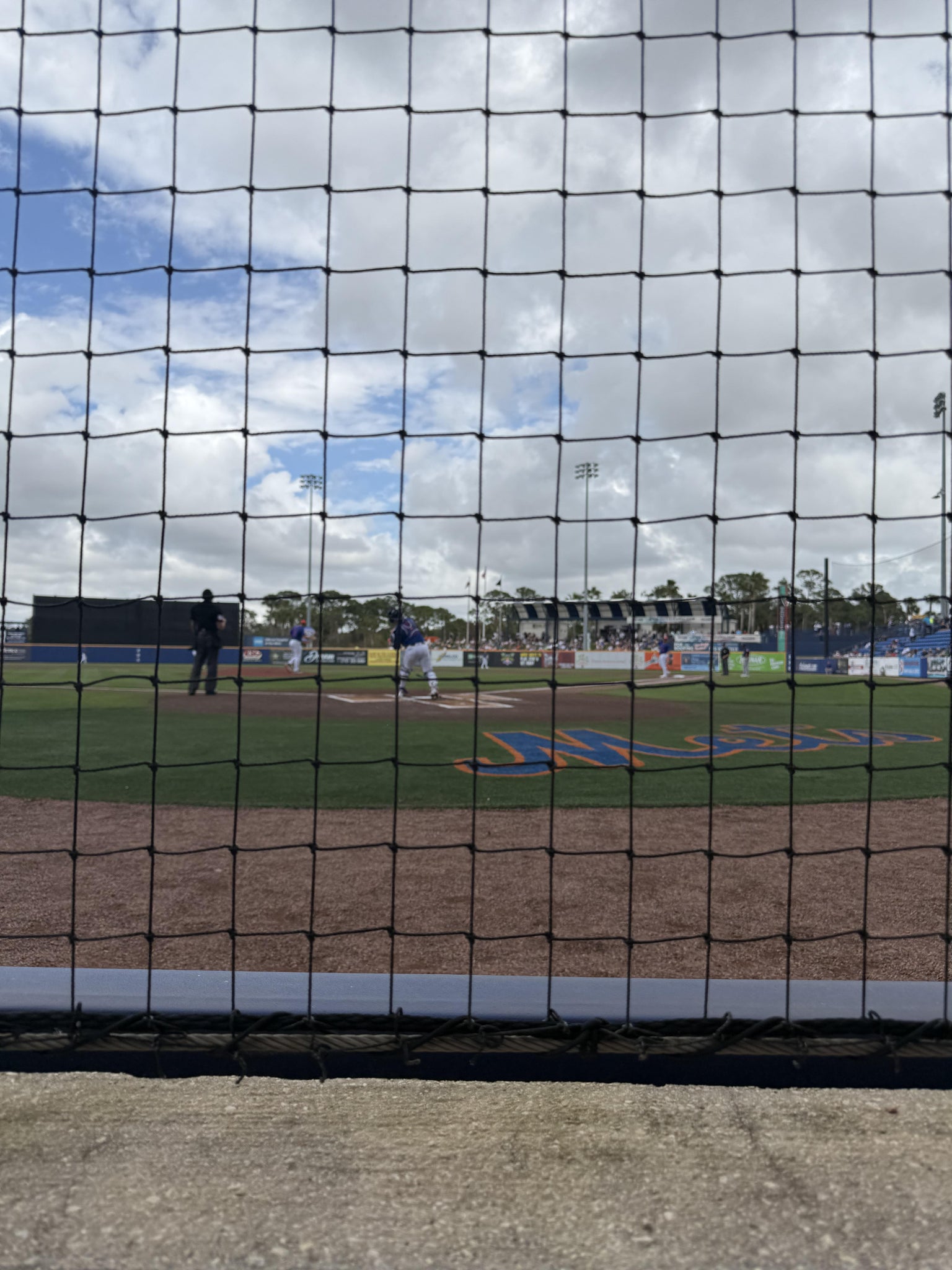 Real Fan View taken from Premium Box 11 at Clover Park - Port St. Lucie by Bree B