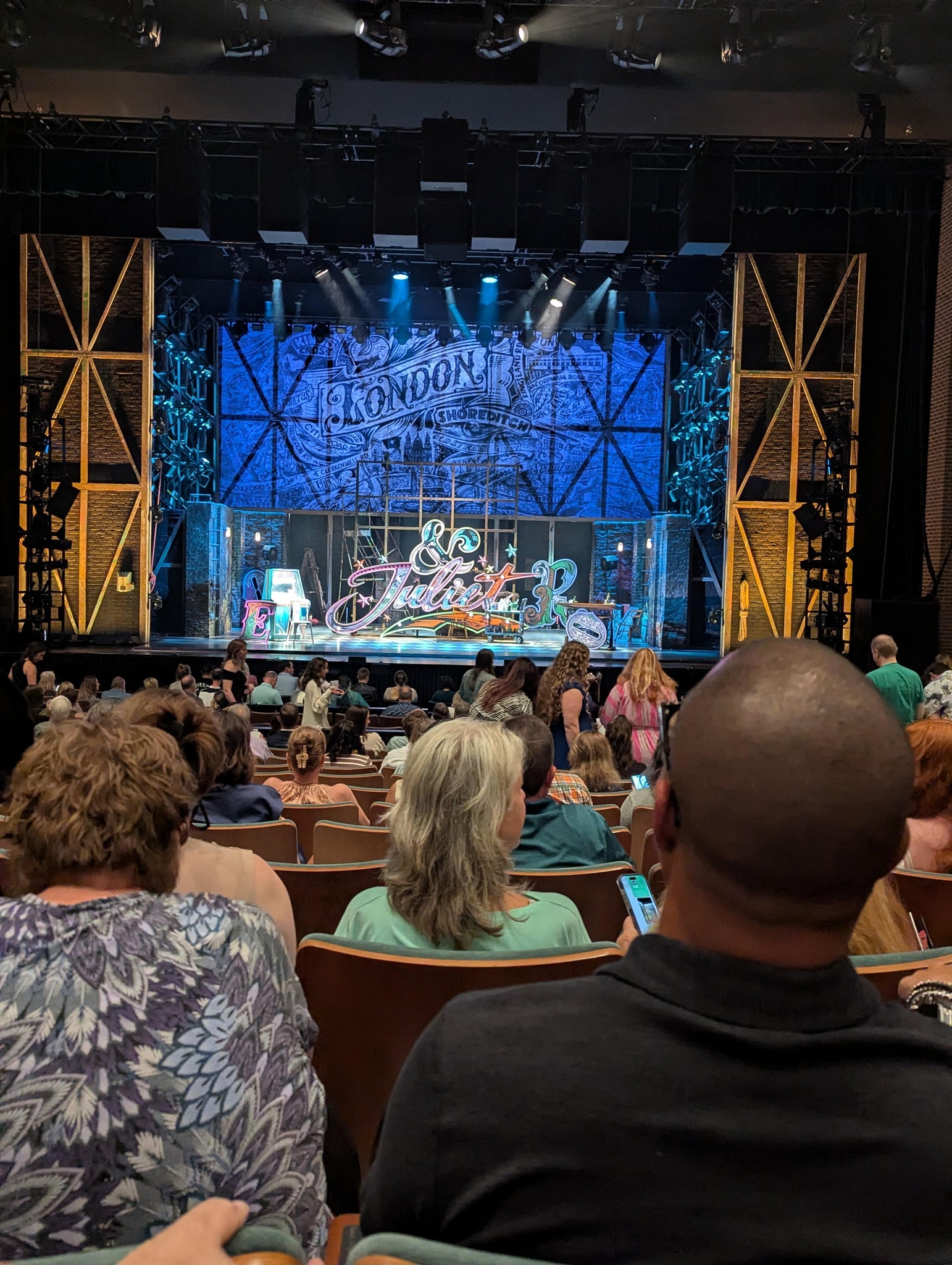 Real Fan View taken from Orchestra at Cobb Great Hall at Wharton Center For Performing Arts by Joydawn H