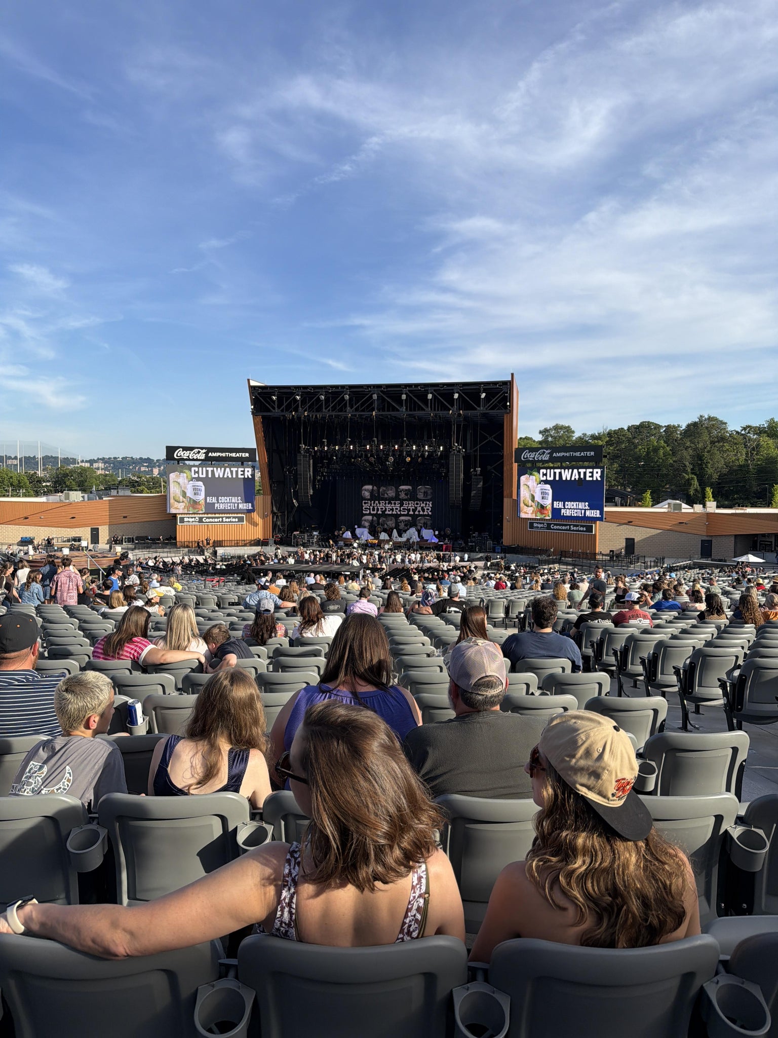 Real Fan View taken from Section 305 at Coca-Cola Amphitheater by Kaylee Z
