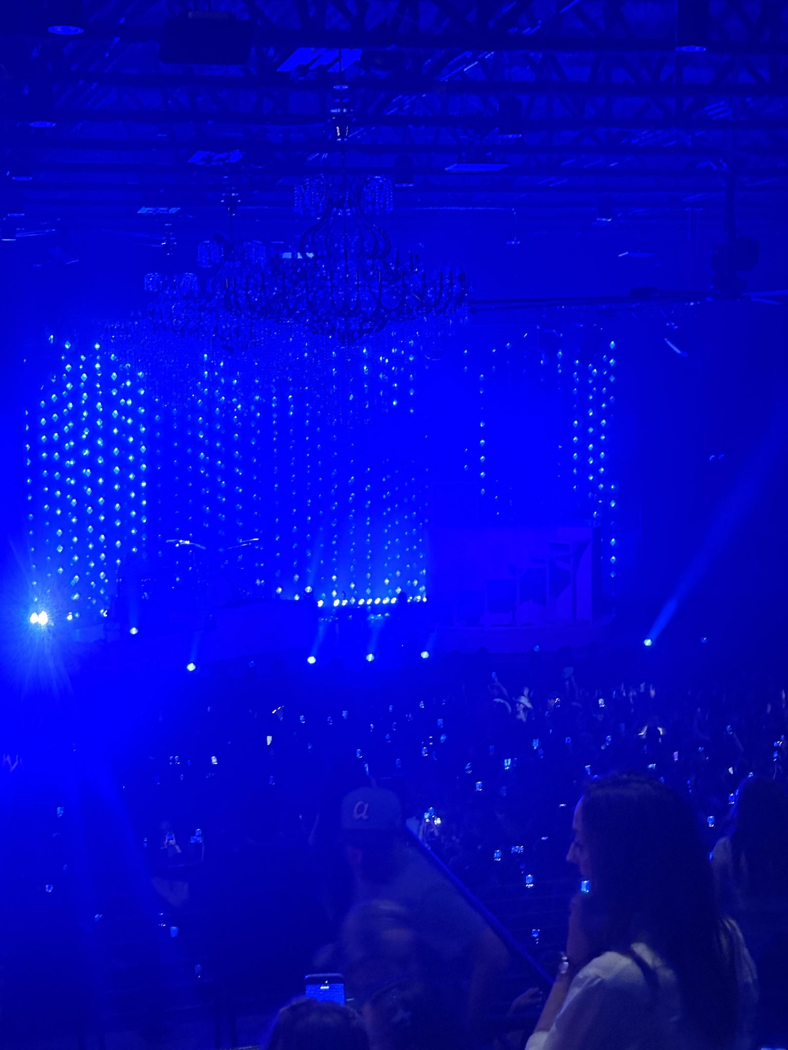 Real Fan View taken from Section 201 at Coca-Cola Roxy Theatre by Courtney O