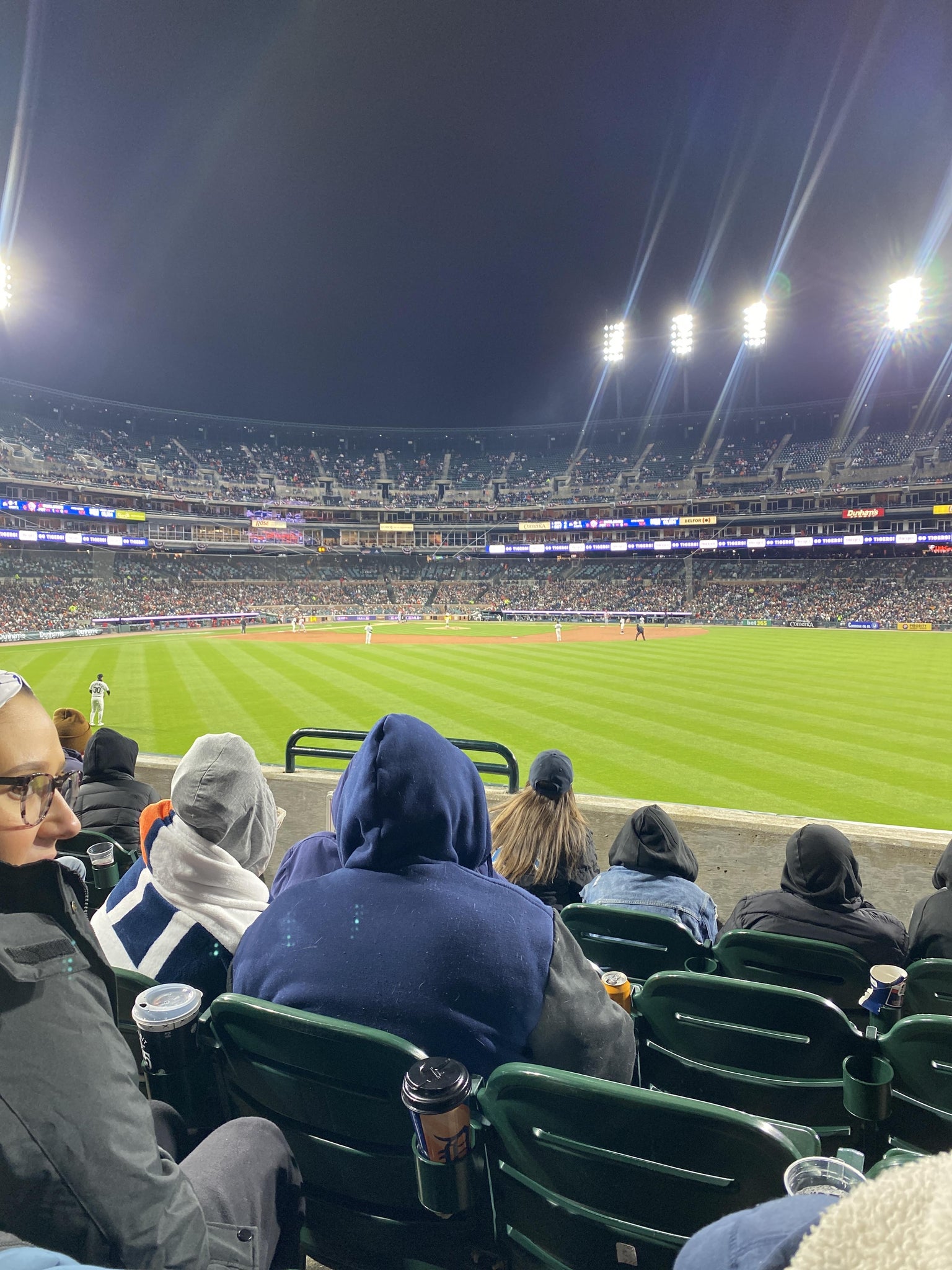 Real Fan View taken from Section 101 at Comerica Park by Noah K